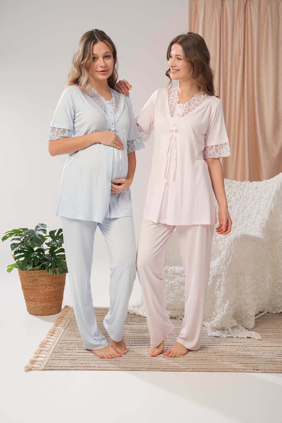 Tendresse Infinie - Ensemble 3 Pcs maternité - Amour peau à peau et nuit paisible cn