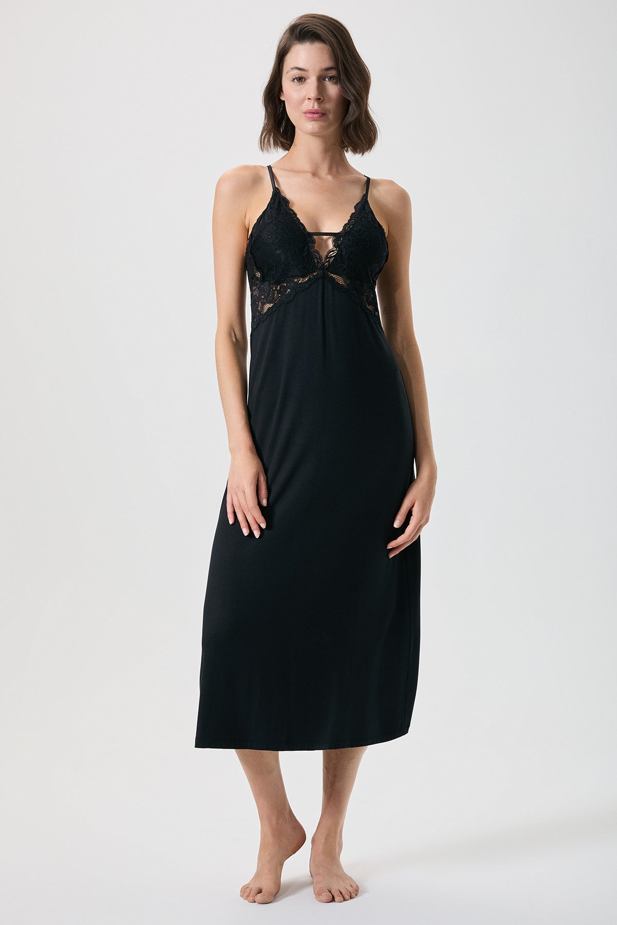 Lueur d’Aube - Ensemble 2 Pcs - Noir caressant et fluidité sensuelle