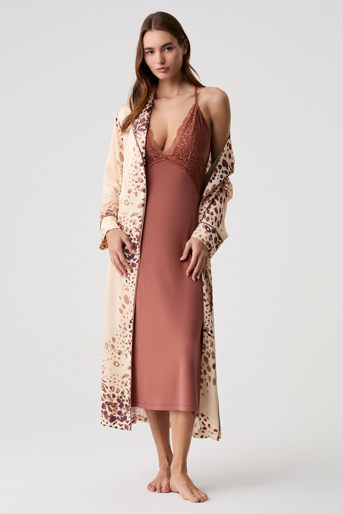 La Véranda de Dalhia - Ensemble 2 Pcs - Féminité florale et élégance précieuse