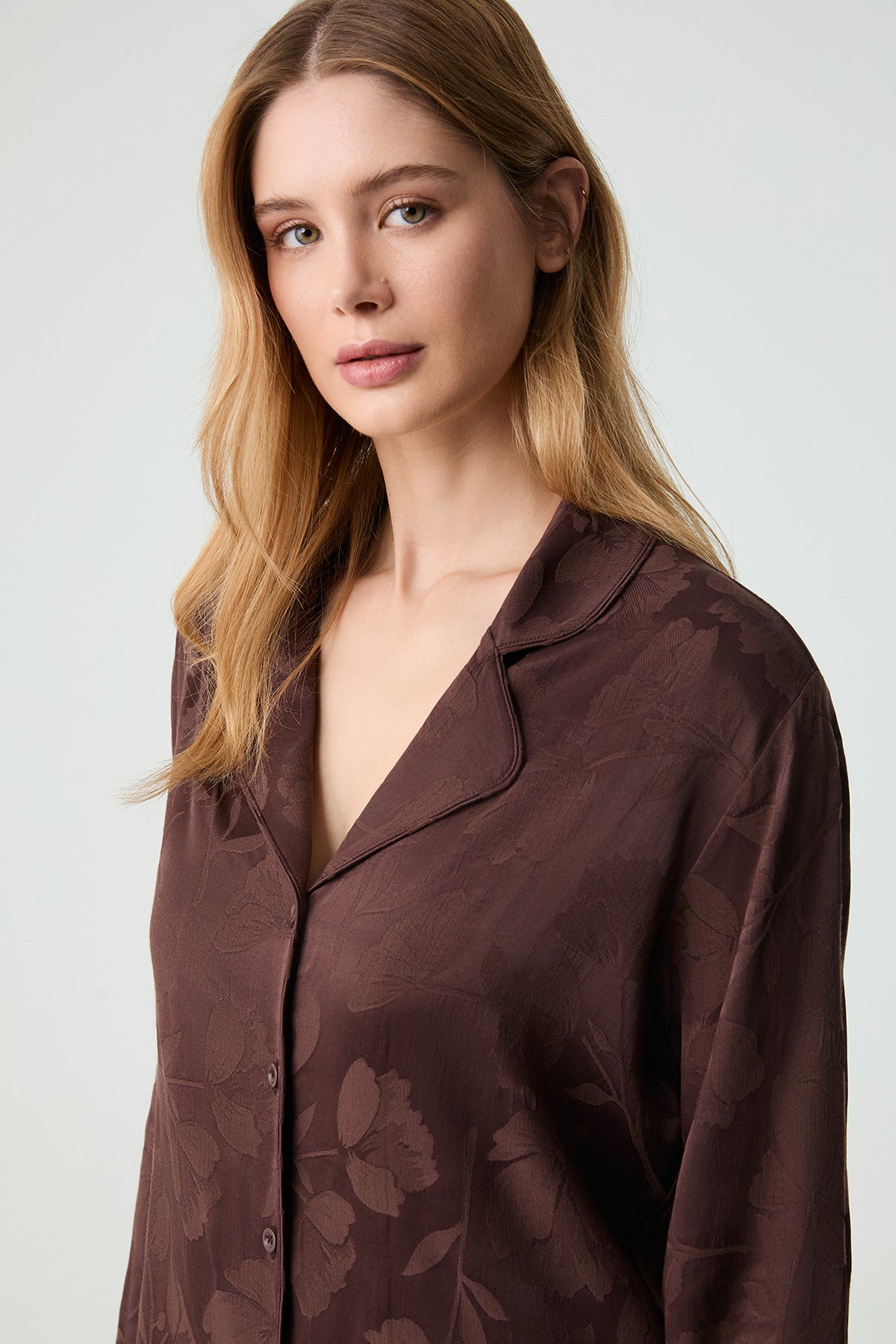 La Galerie d’Ébène - Pyjama 2 Pcs - Profondeur chaleureuse et élégance intemporelle 10202