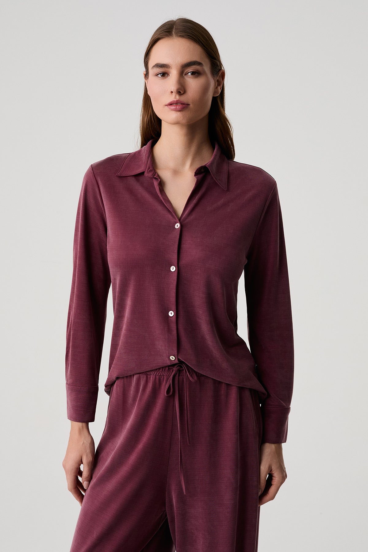L’Heure de Prune- Ensemble 2 Pcs - Féminité profonde et allure précieuse