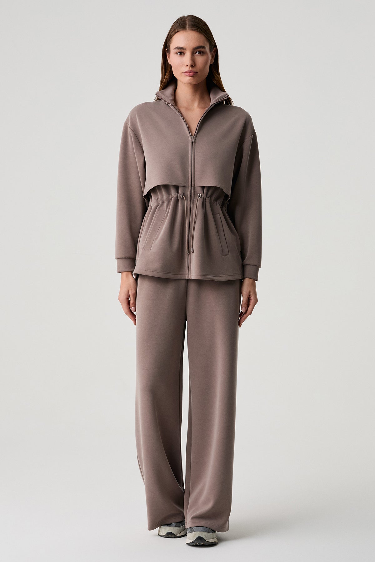 Le Matin de Brume - Ensemble 2 Pcs - Douceur taupe et sérénité enveloppante