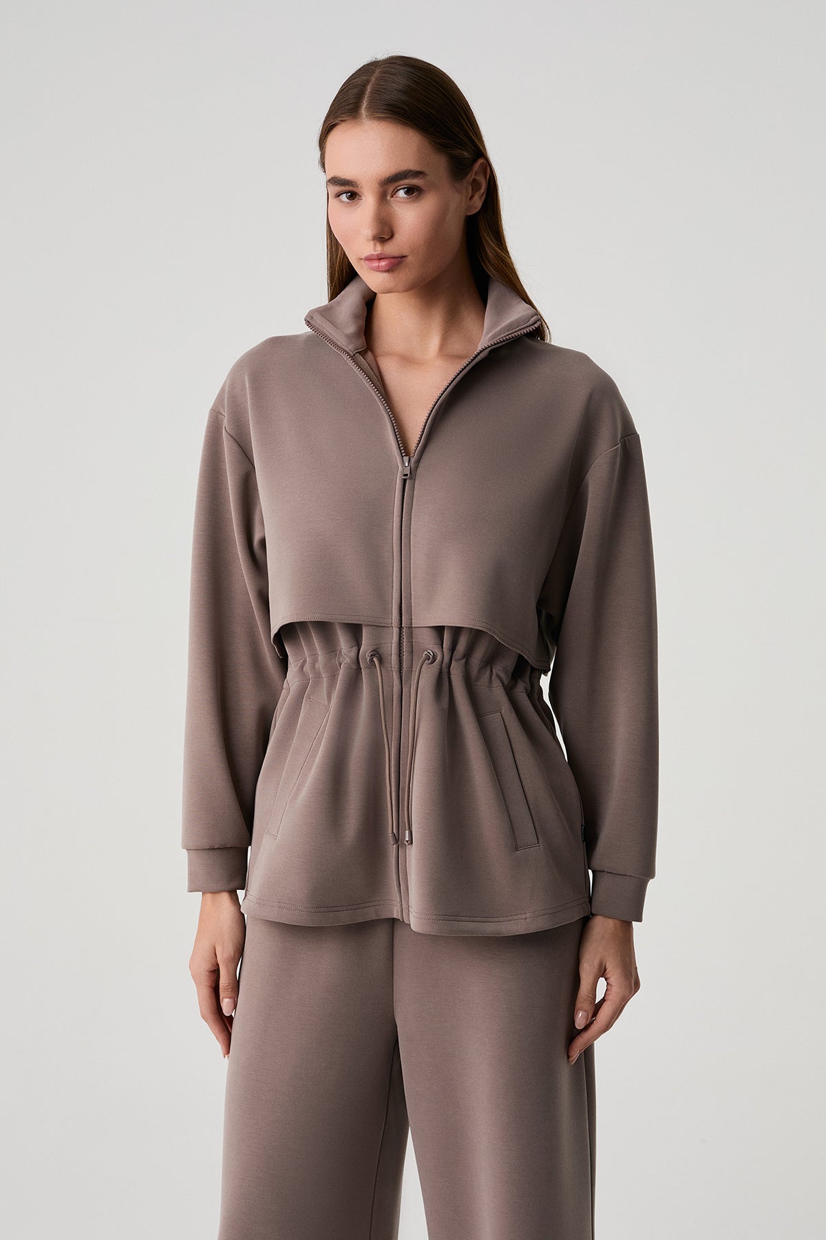 Le Matin de Brume - Ensemble 2 Pcs - Douceur taupe et sérénité enveloppante