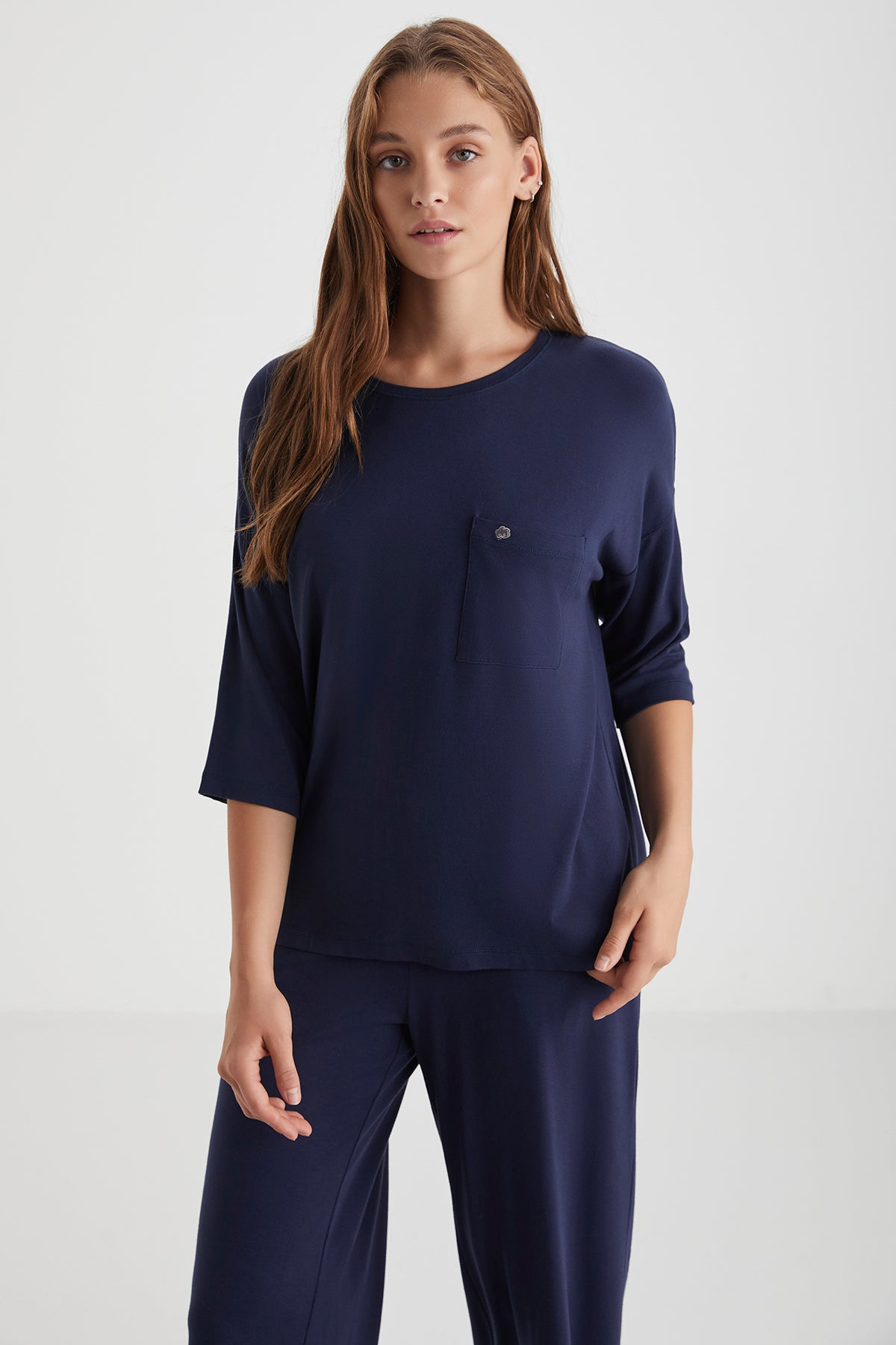 Bleu Silencieux - Ensemble 2 Pcs - Sérénité profonde et calme souverain