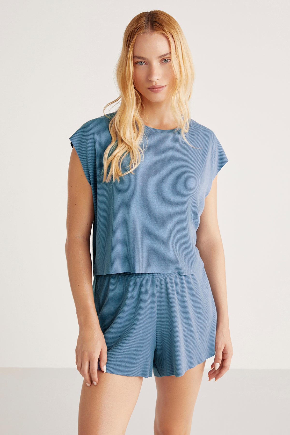 Éveil Pastel - Ensemble 2 Pcs- Douceur matinale et volupté paisible