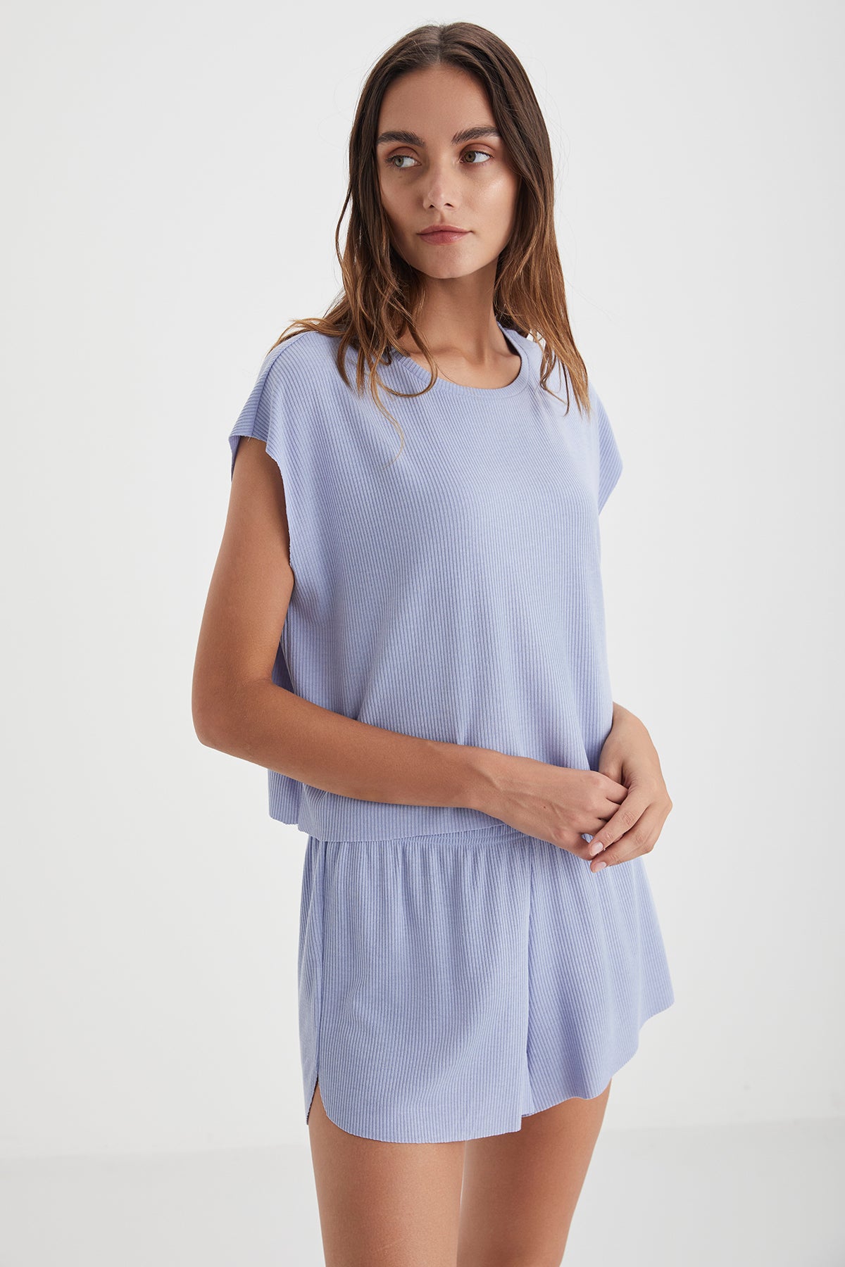 Éveil Pastel - Ensemble 2 Pcs- Douceur matinale et volupté paisible