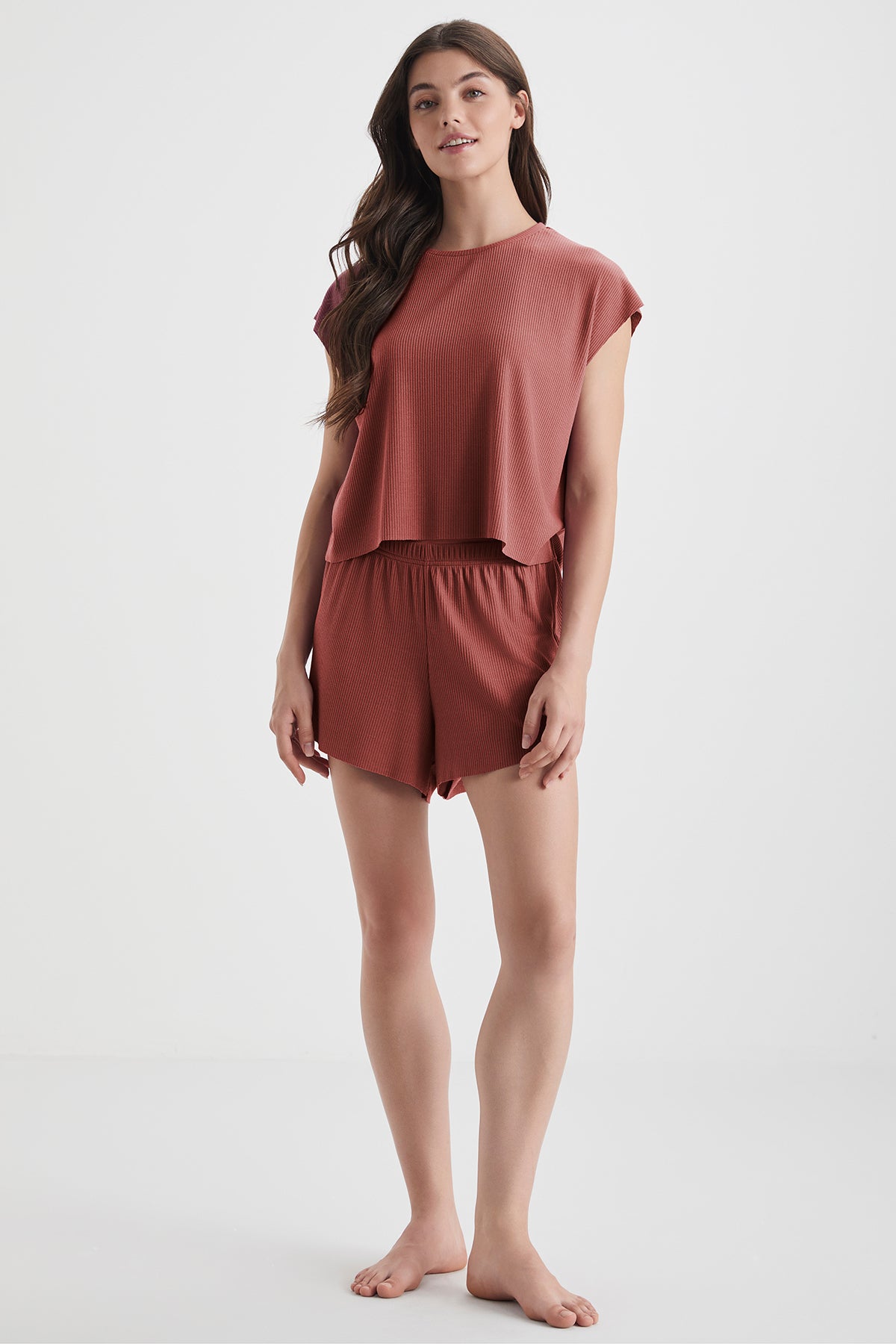 Harmonie Terracotta - Ensemble 2 Pcs - Équilibre solaire et confort aérien