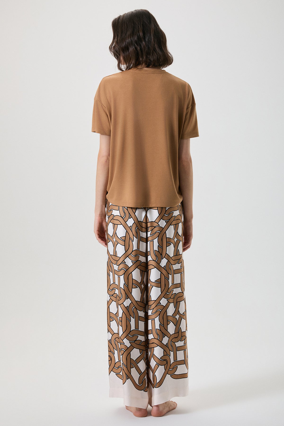 Aura Dorée - Ensemble 2 Pcs - Élégance décontractée et Chic radieux