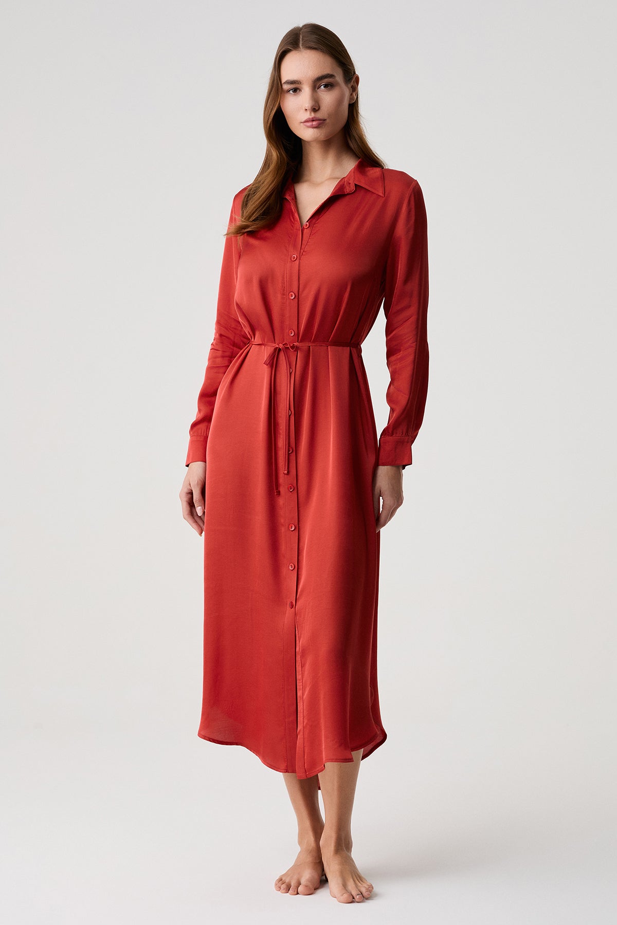 La Roseraie de Corail - Robe longue - Féminité lumineuse et allure raffinée