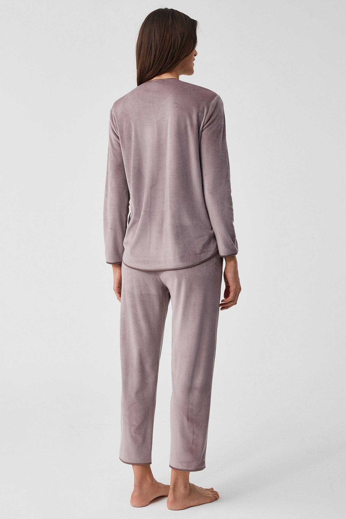 Iris Velouté - Ensemble 2 Pcs - Raffinement poétique et douceur soyeuse
