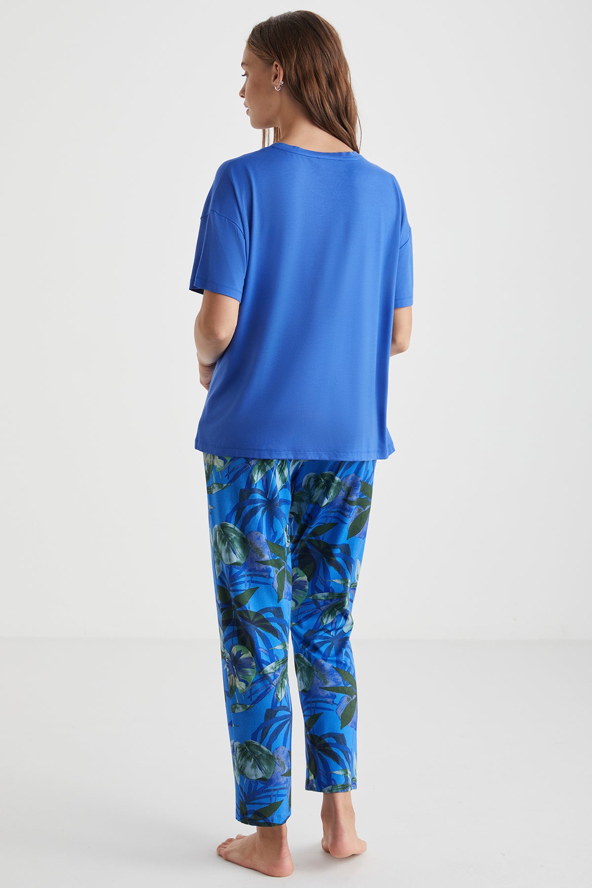 Bleu Horizon - Ensemble 2 Pcs - Douceur tropicale et charme estival