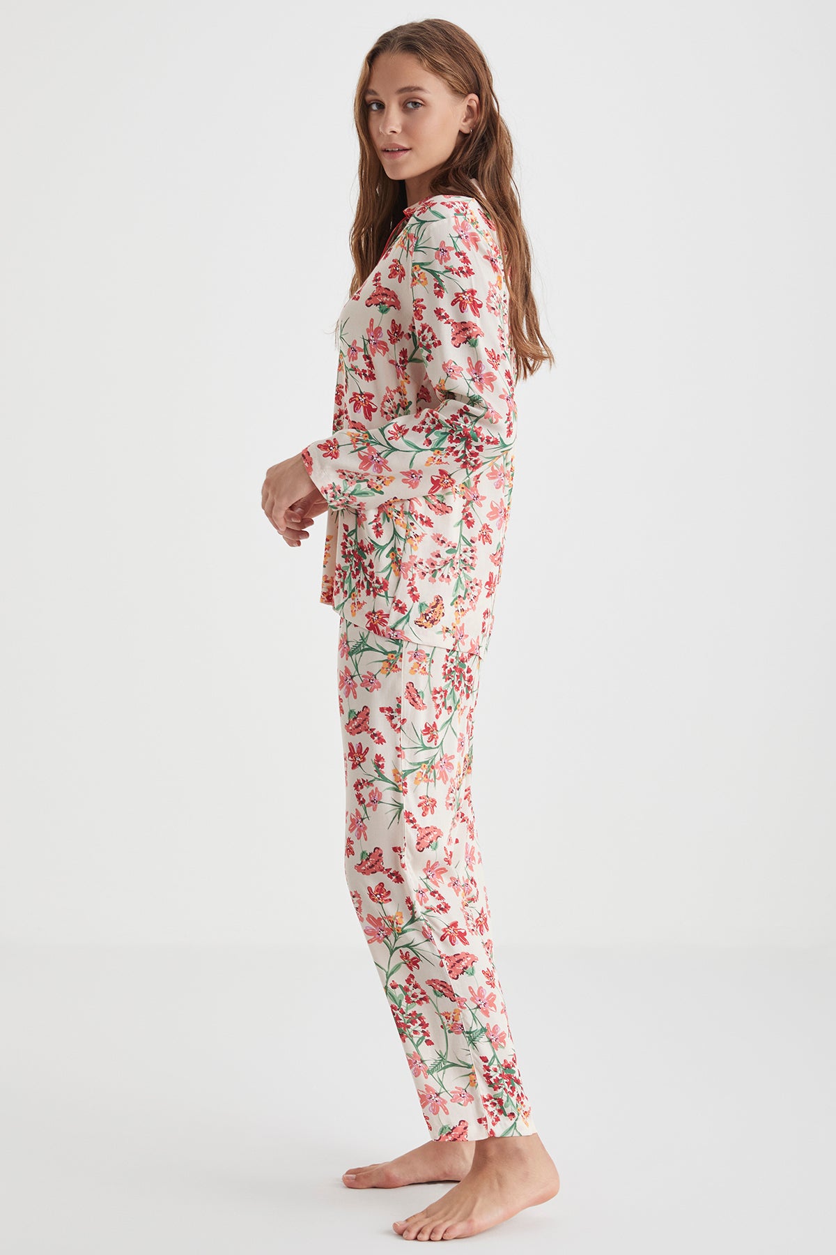 Brume Florale - Pyjama boutonné - Bouquet de fraicheur et douce parfumée