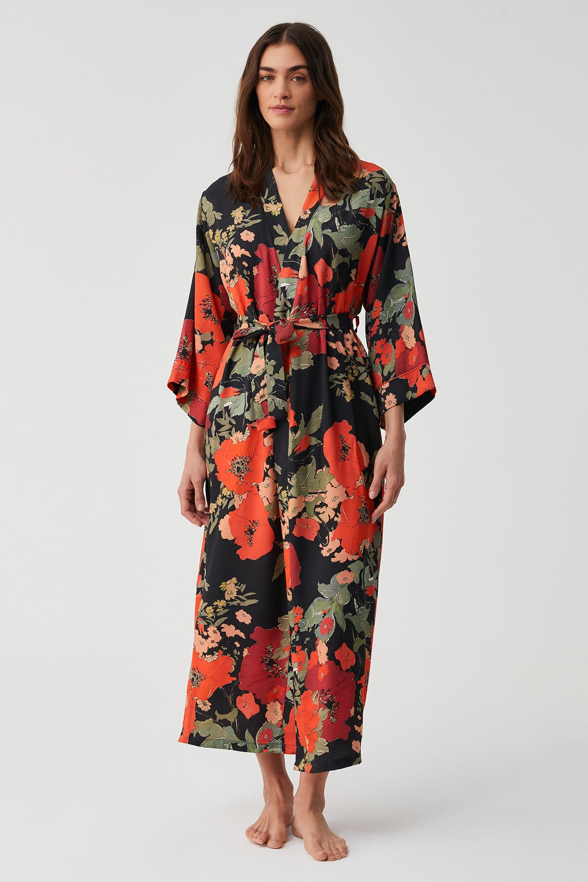 Ombre de Dahlia - Ensemble 2 Pcs - Mystère poétique et fluidité et lumineuse