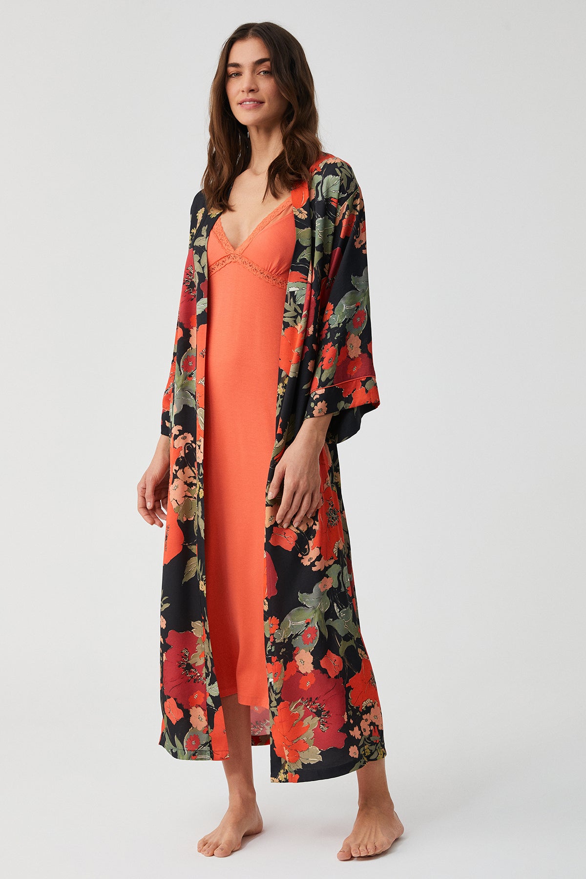 Ombre de Dahlia - Ensemble 2 Pcs - Mystère poétique et fluidité et lumineuse