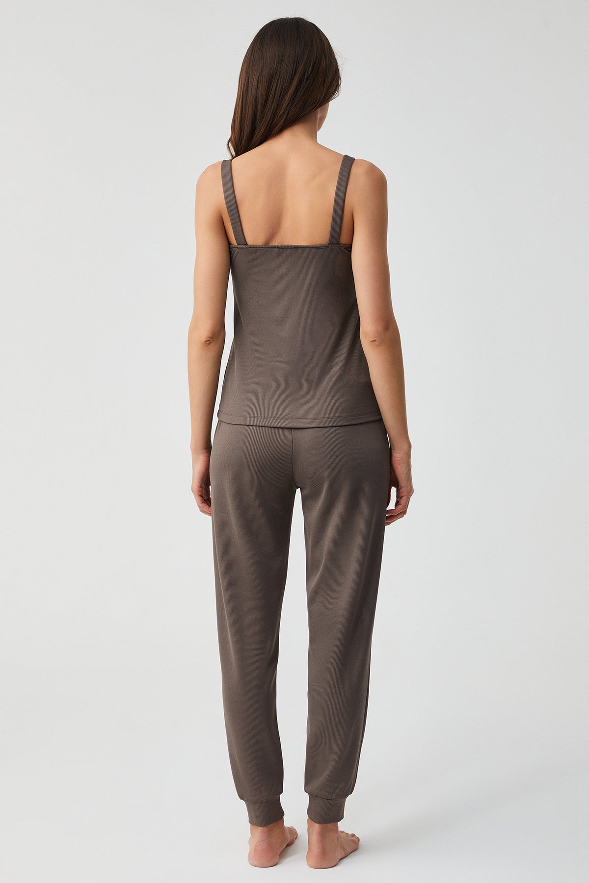 Églantine Brune - Ensemble 3 Pcs - Confort sophistiqué et Sobriété élégante