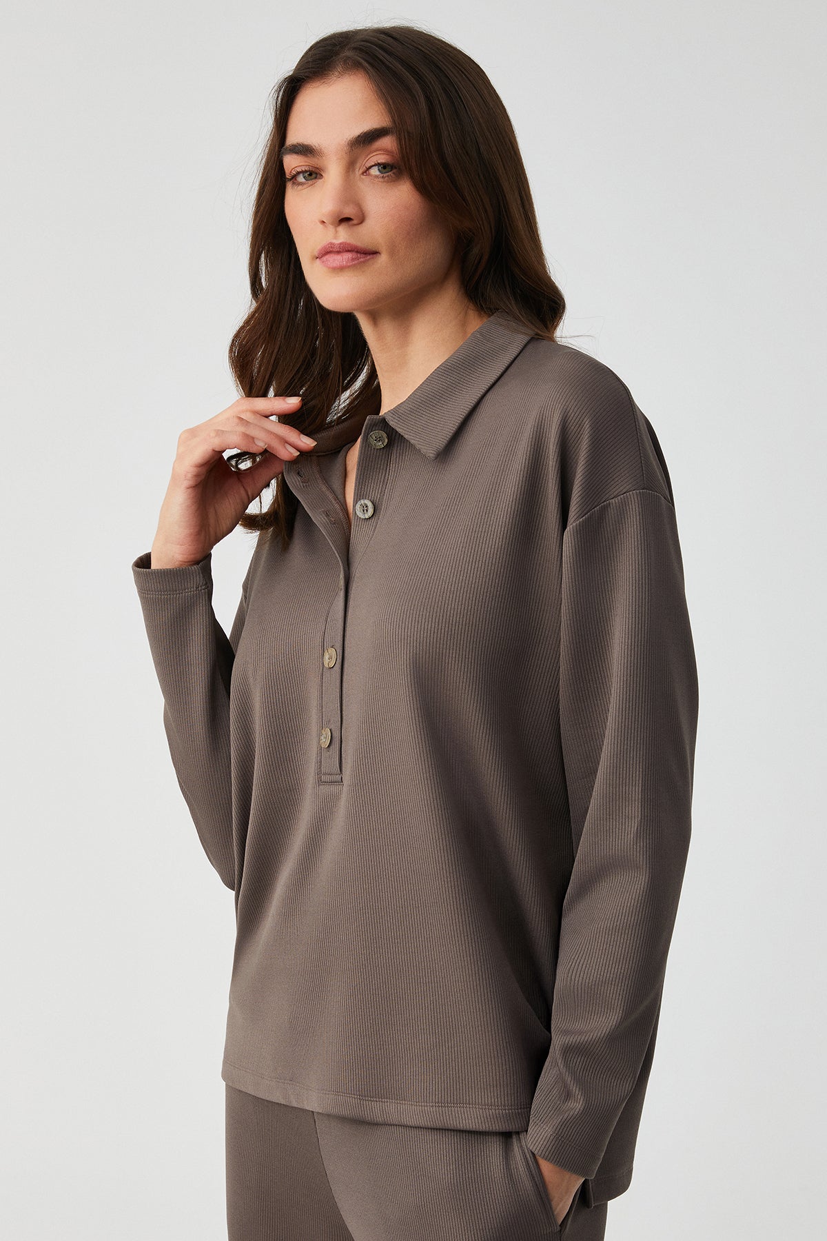 Magnolia Voilé- Ensemble 2 Pcs - Élégance décontractée et raffinement naturel