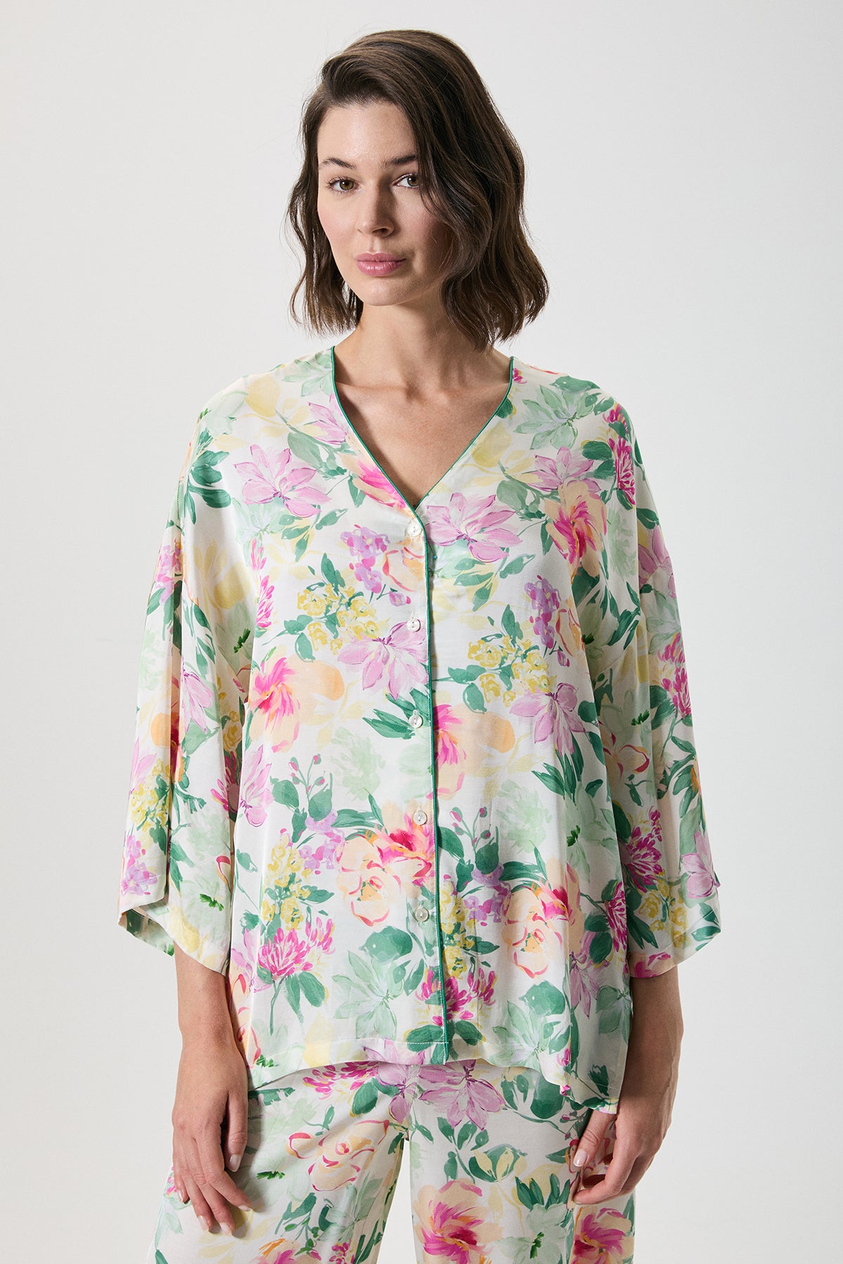 Lumière Florale - Ensemble 2 Pcs - Elégance florale et romantisme poétique