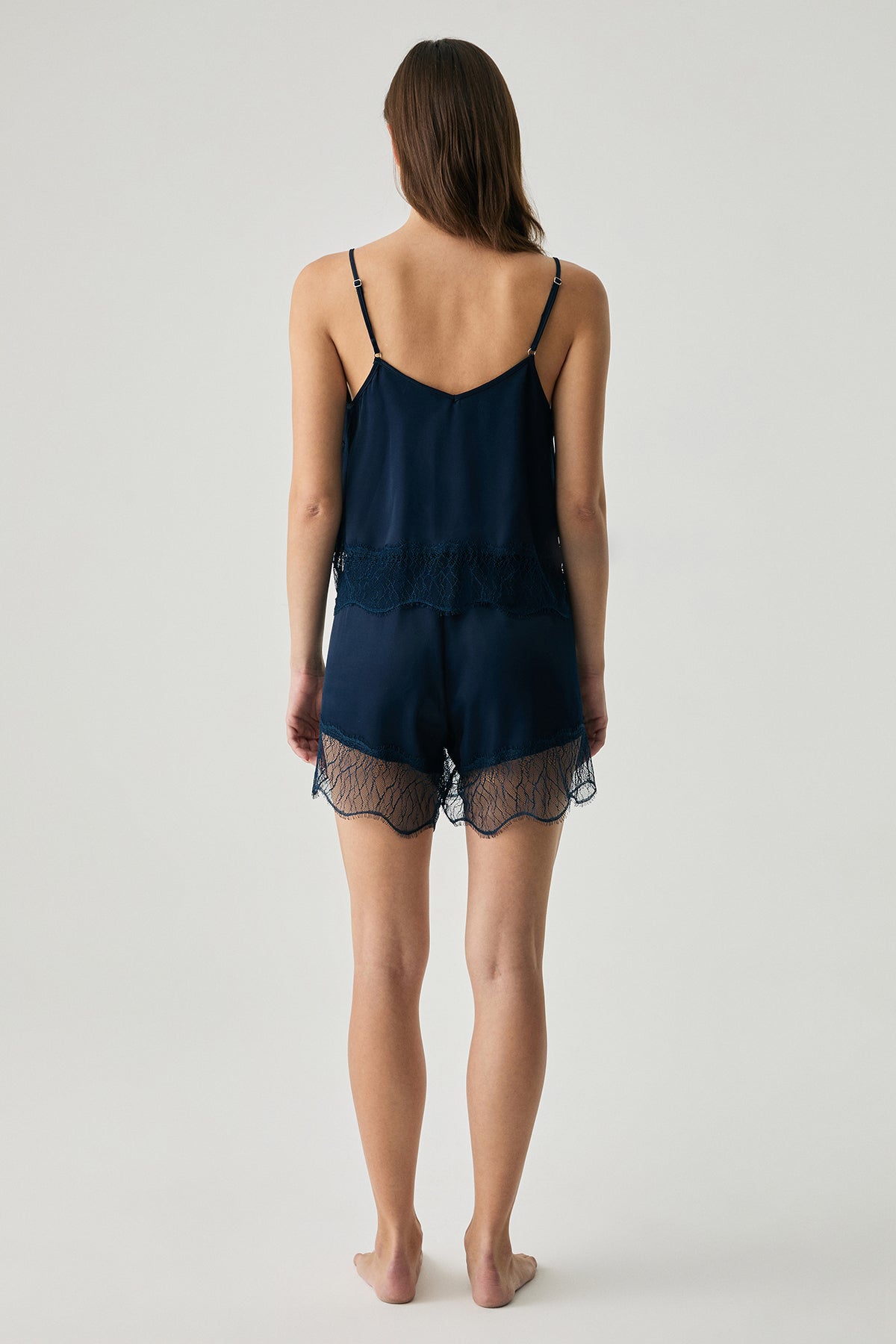 Désir Nocturne - Ensemble 2 Pcs - Silhouette légère et charme profond