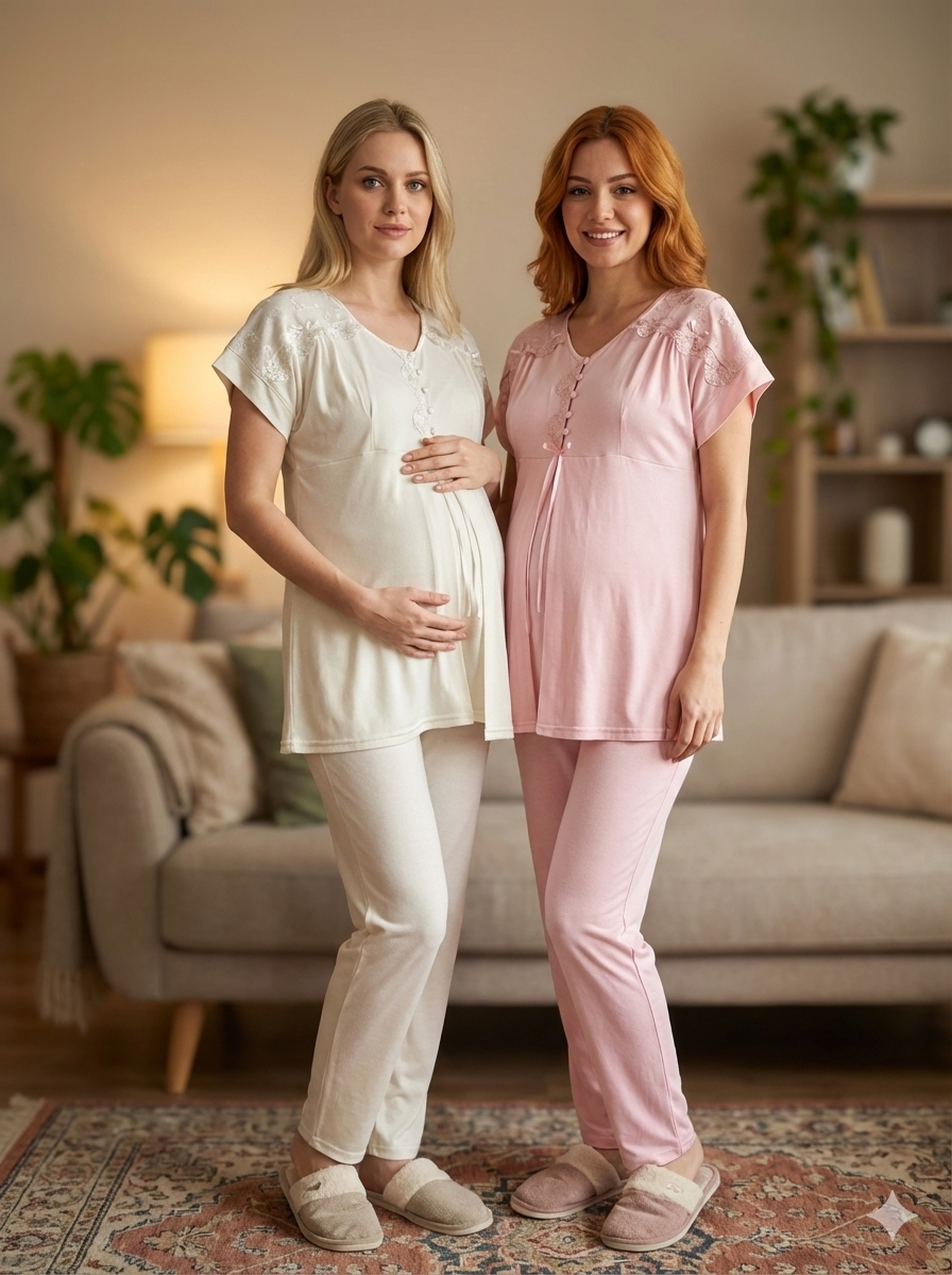Douceur Première - Ensemble 2 Pcs - Silhouette fluide et confort enveloppant naturel