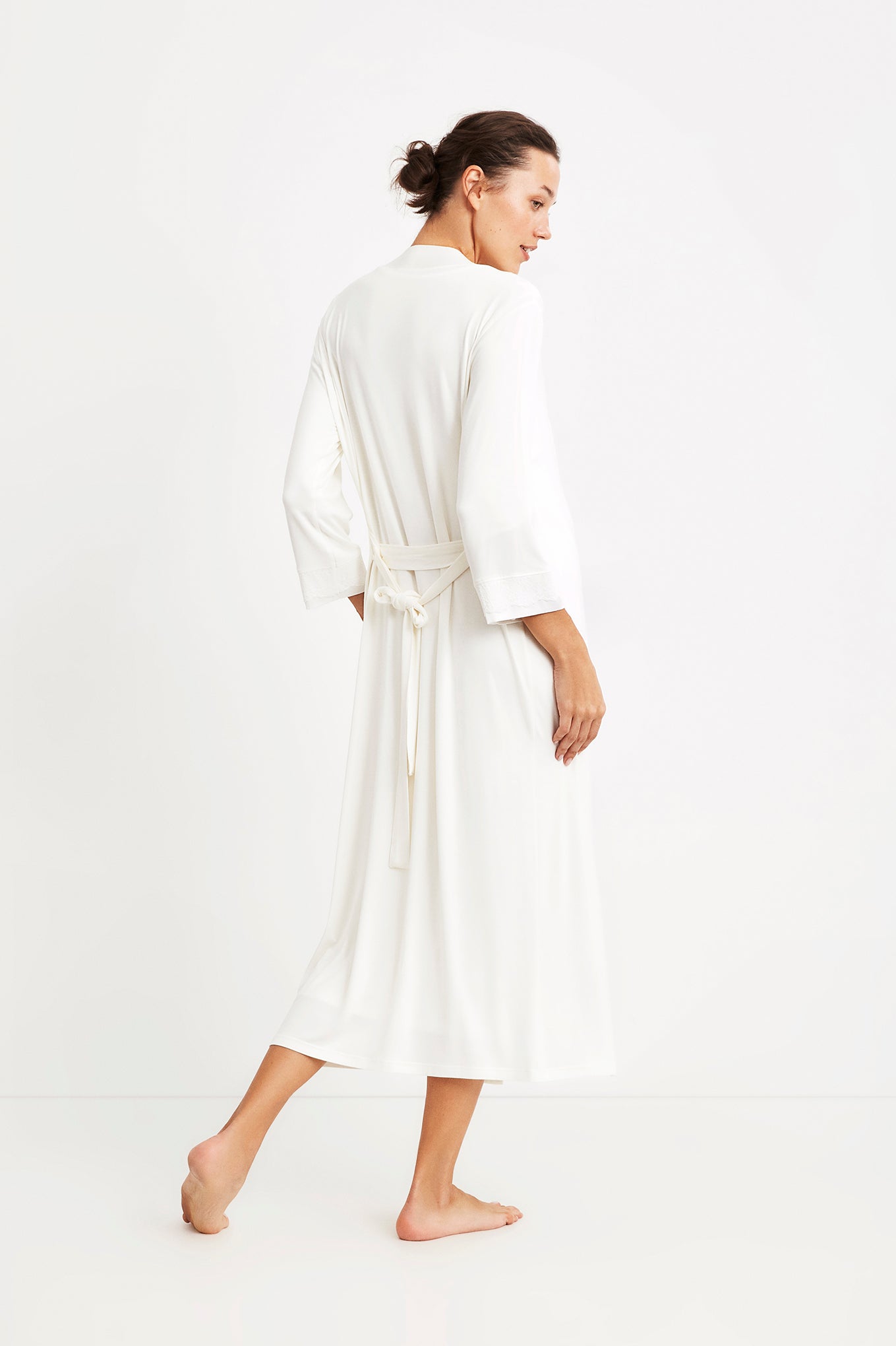 Peignoir maternité blanc NC