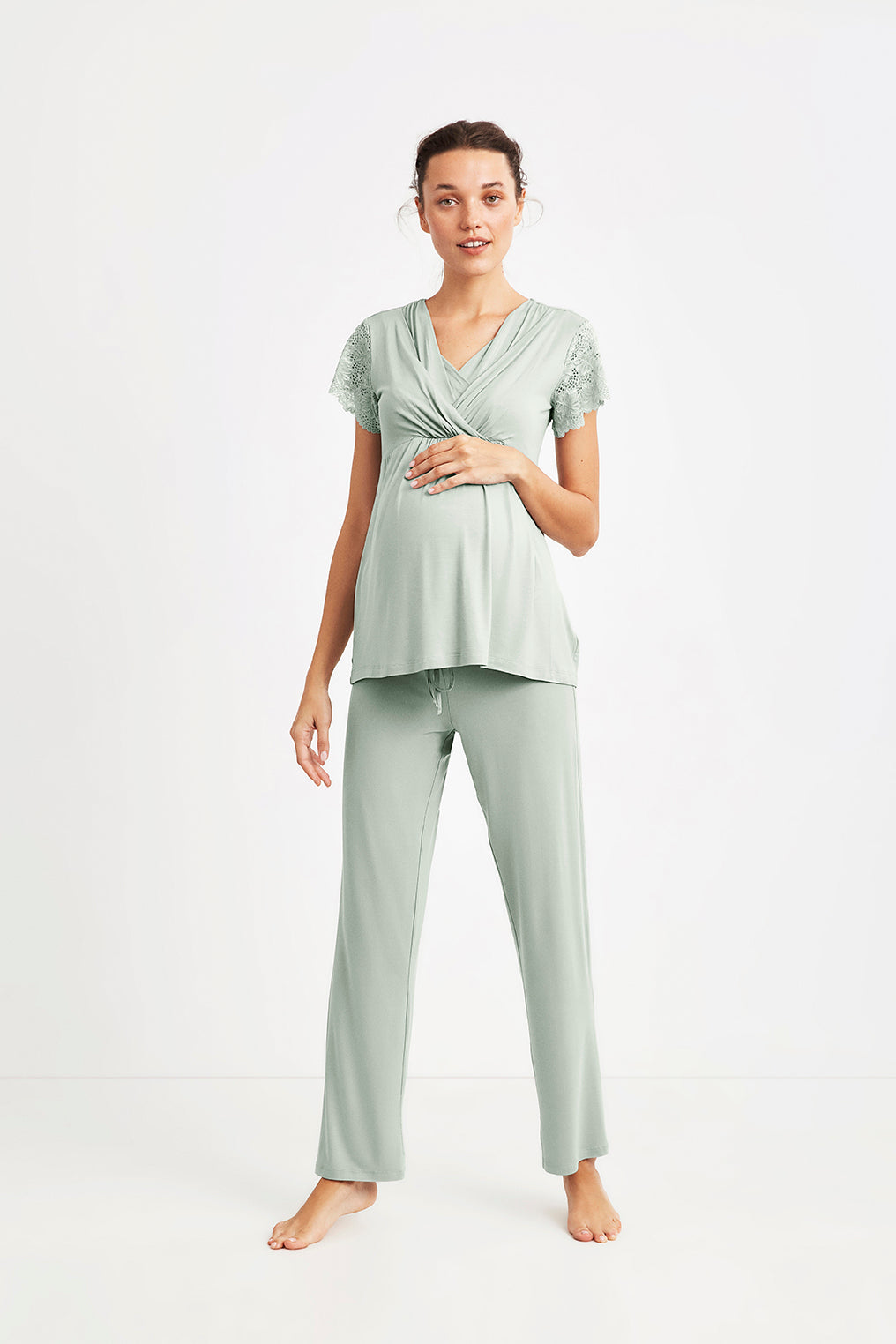 Pyjama maternité vert NC