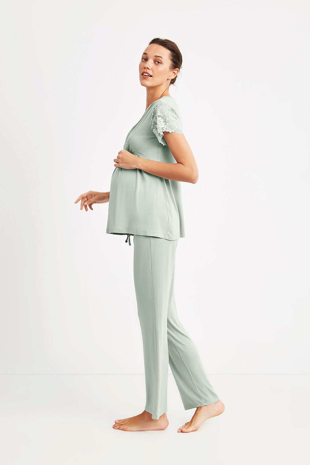 Pyjama maternité vert NC