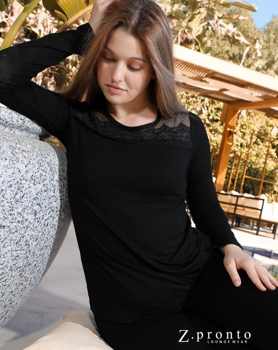 Noir Cocon - Ensemble 2 Pcs - Féminité et élégance