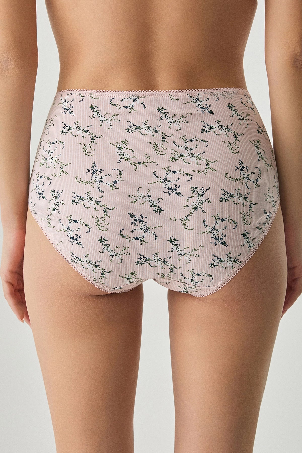 Caresse de Coton - Set de 5 culottes hautes - Douceur enveloppante et confort absolu