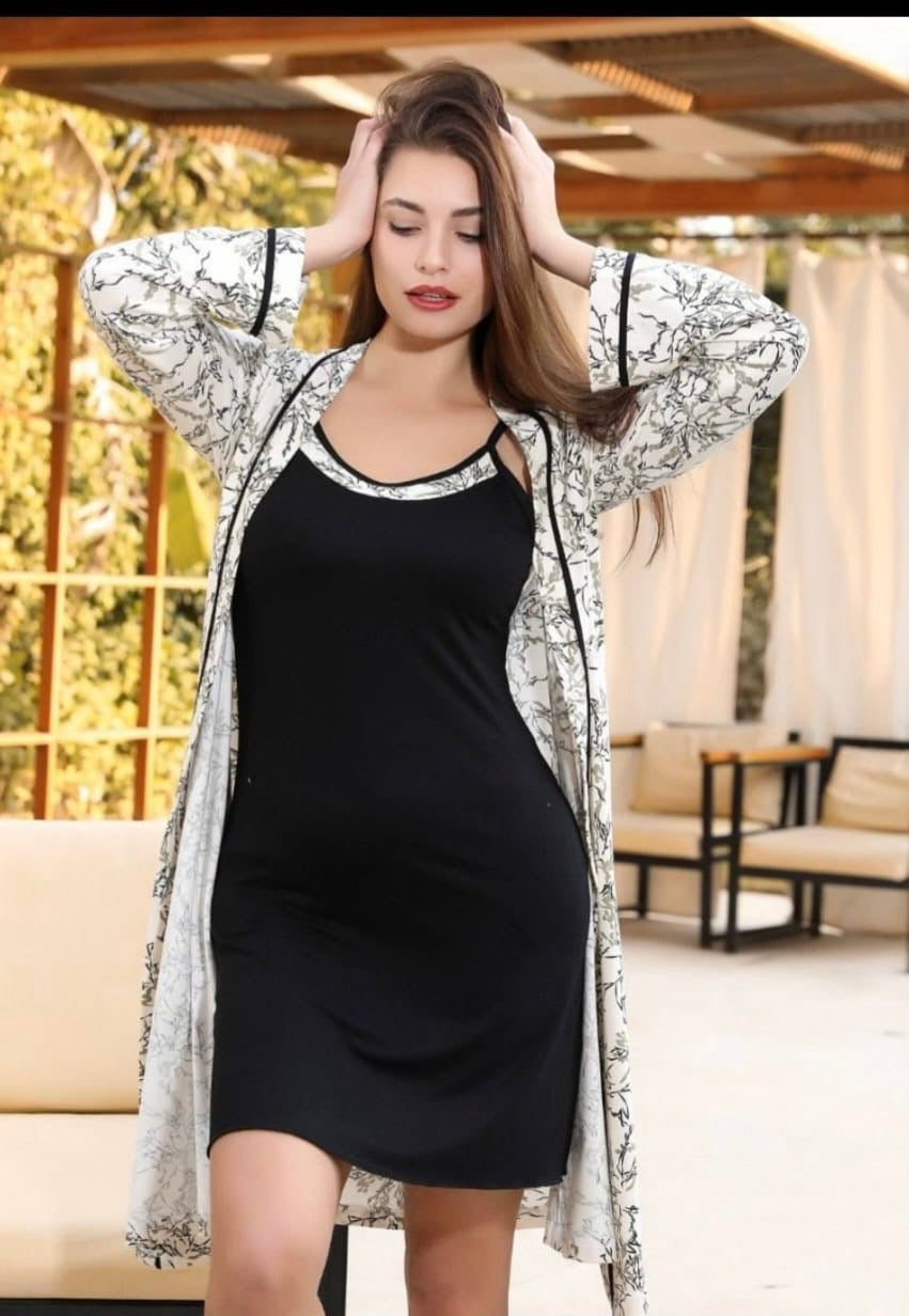 Duo nature -Ensemble  2 Pcs - Confort léger et style naturel
