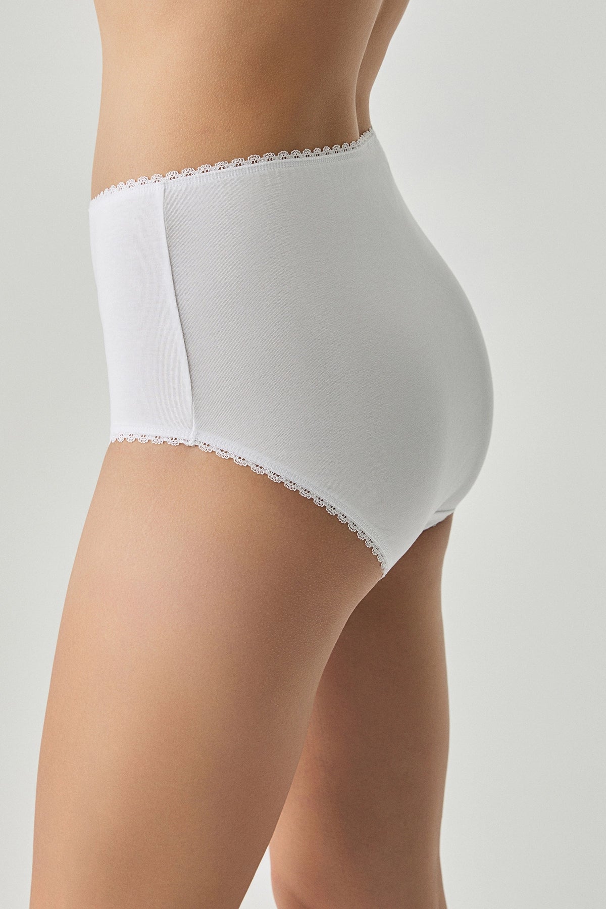 Étreinte de Coton - Set de 3 culotte hautes -Douceur enveloppante et confort infini