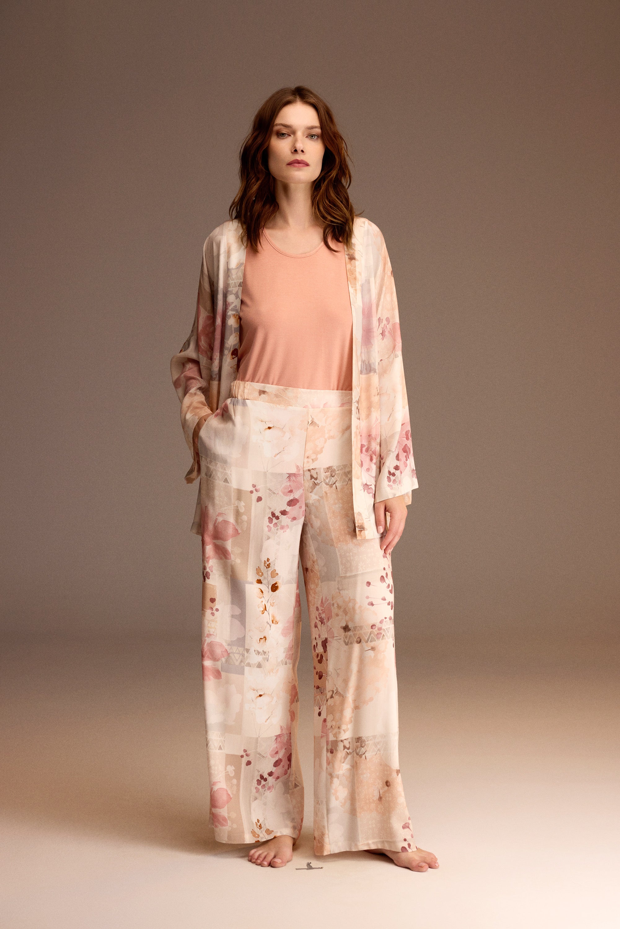 Rose Élixir - Ensemble 3 Pcs - Charme délicat et harmonie florale
