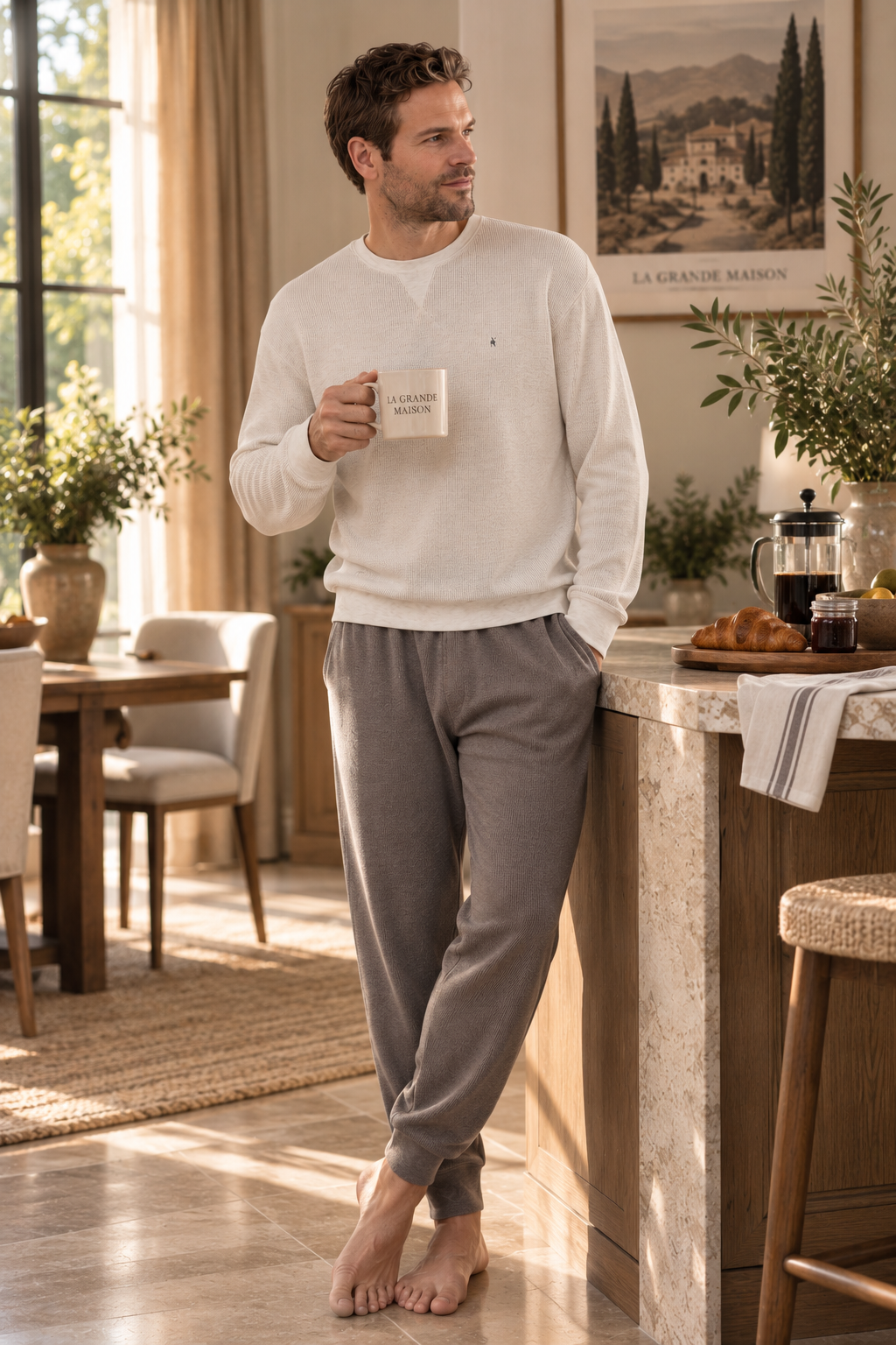 Matin clair - Ensemble 2 Pcs-  Élégance naturelle et confort raffiné