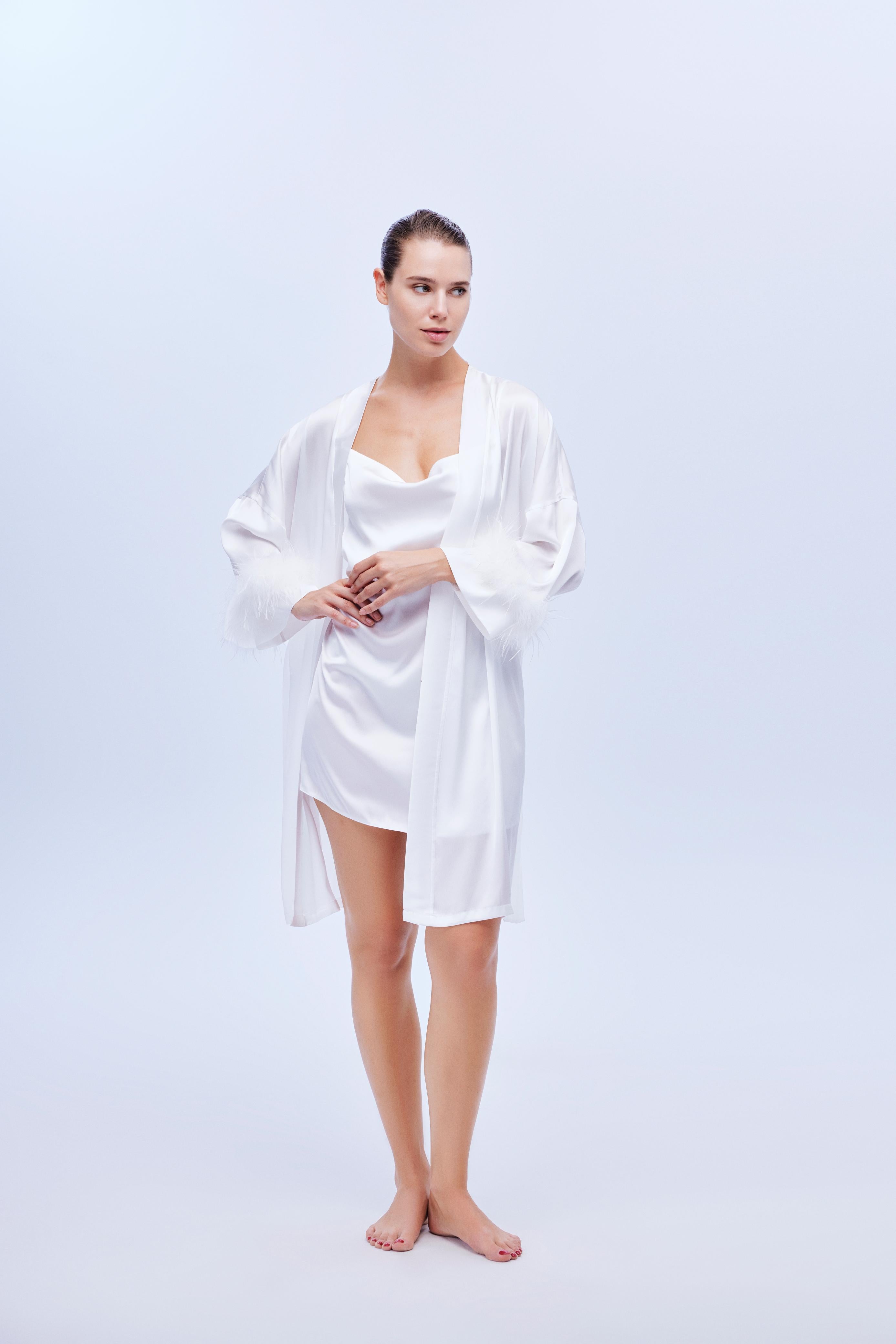 Musc Blanc - Ensemble 2 Pcs - Une caresse de lumière et une allure de silence