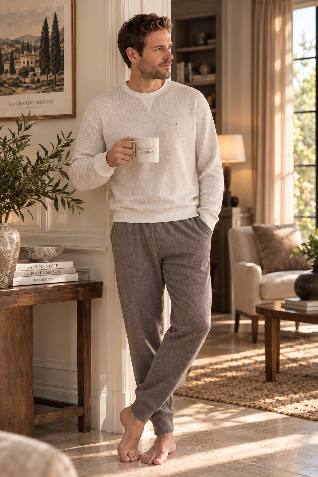 Matin clair - Ensemble 2 Pcs-  Élégance naturelle et confort raffiné