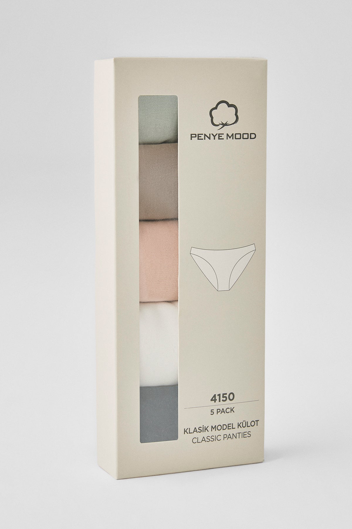 Pure Harmonie Coton – Set de 5 culottes classiques -  Bien-être absolu et douceur naturelle