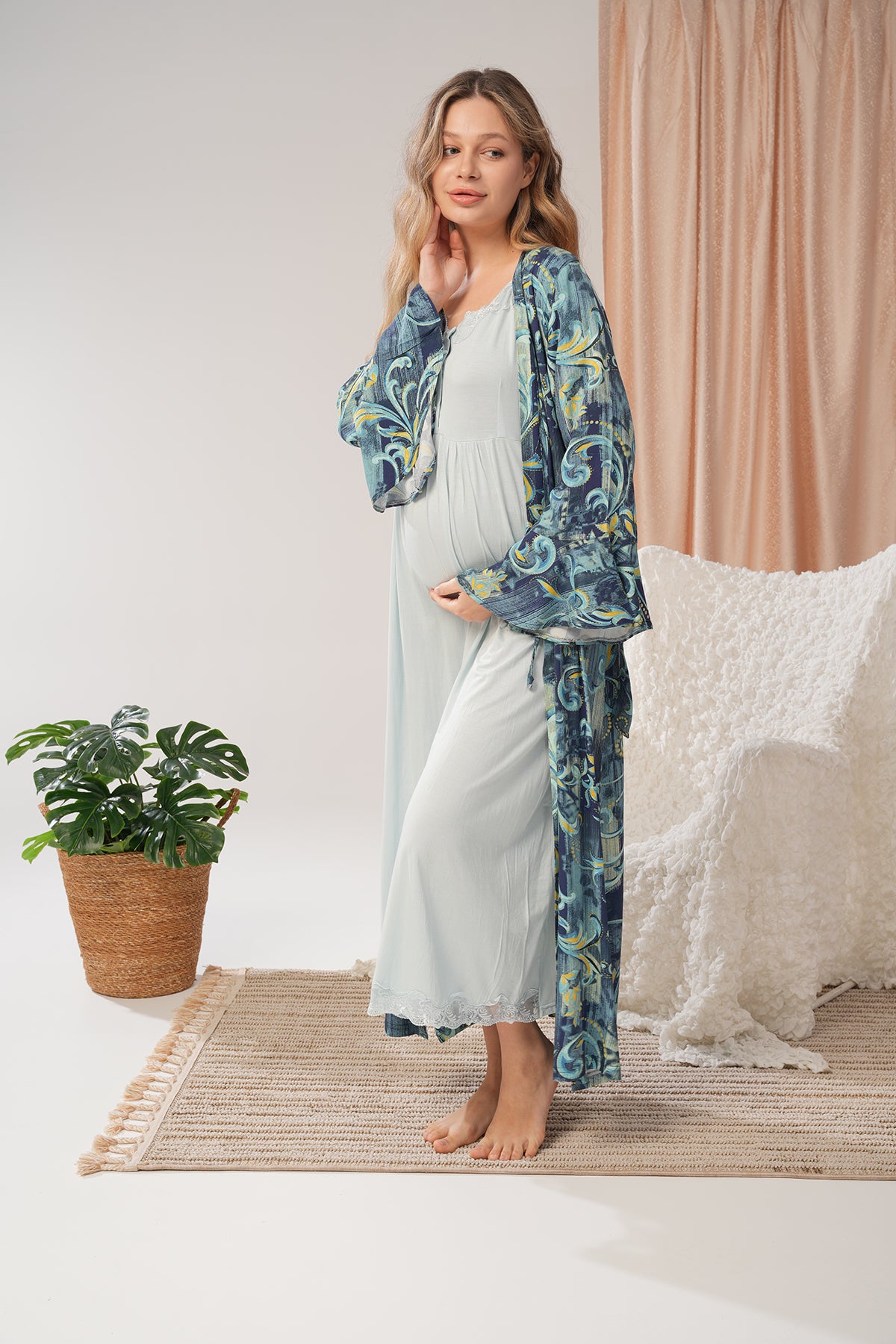 Naissance d’étoile - Ensemble maternité 2 Pcs - Rêve moelleux et lien tendre cn
