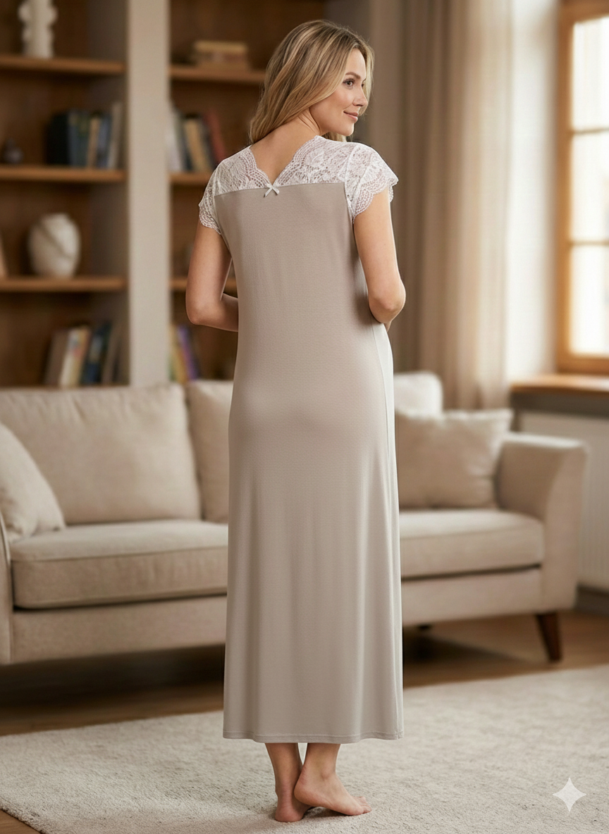 Éveil Doux - Robe maternité -  Douceur naissante et élégance apaisante