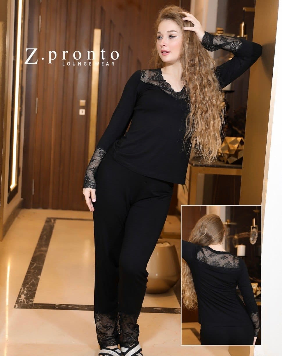 Noir Douceur - Ensemble 2 Pcs - Douceur mousseuse et confort berçant