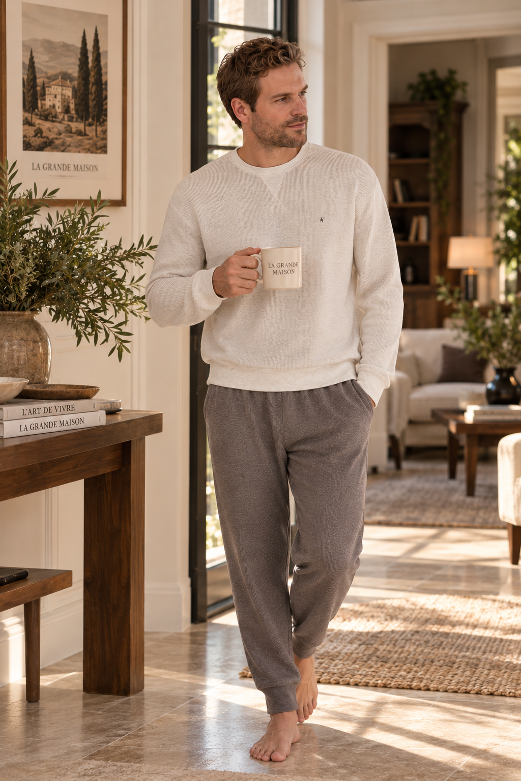 Matin clair - Ensemble 2 Pcs-  Élégance naturelle et confort raffiné