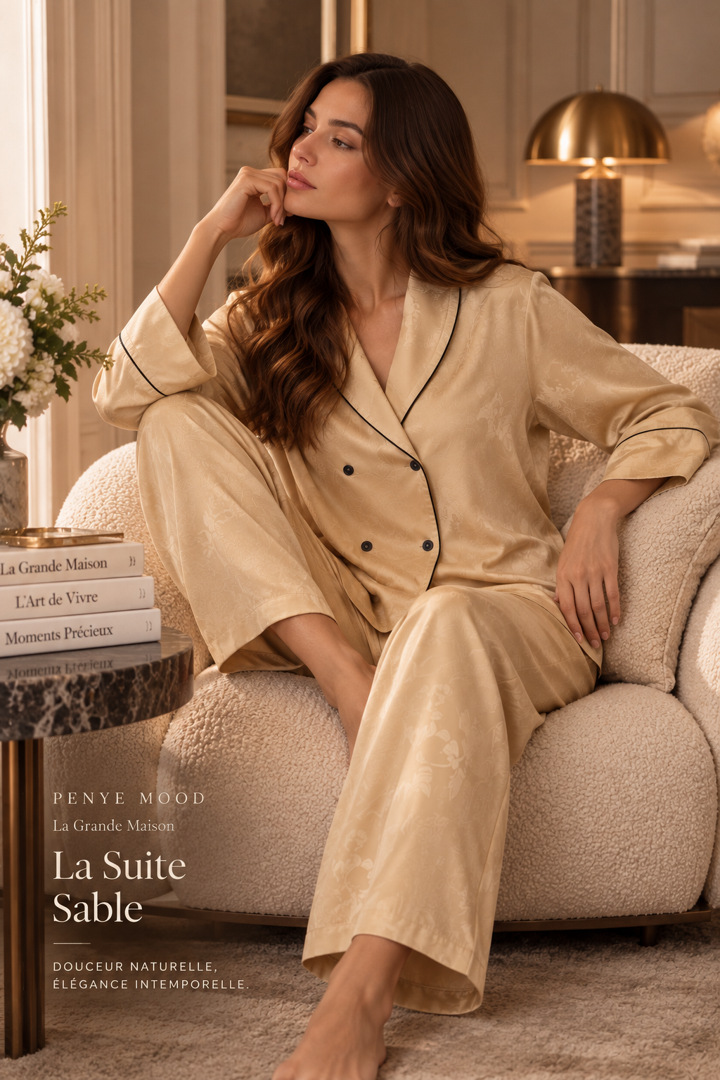 La Suite Sable - Ensemble 2 Pcs - Sobriété lumineuse et fluidité raffinée