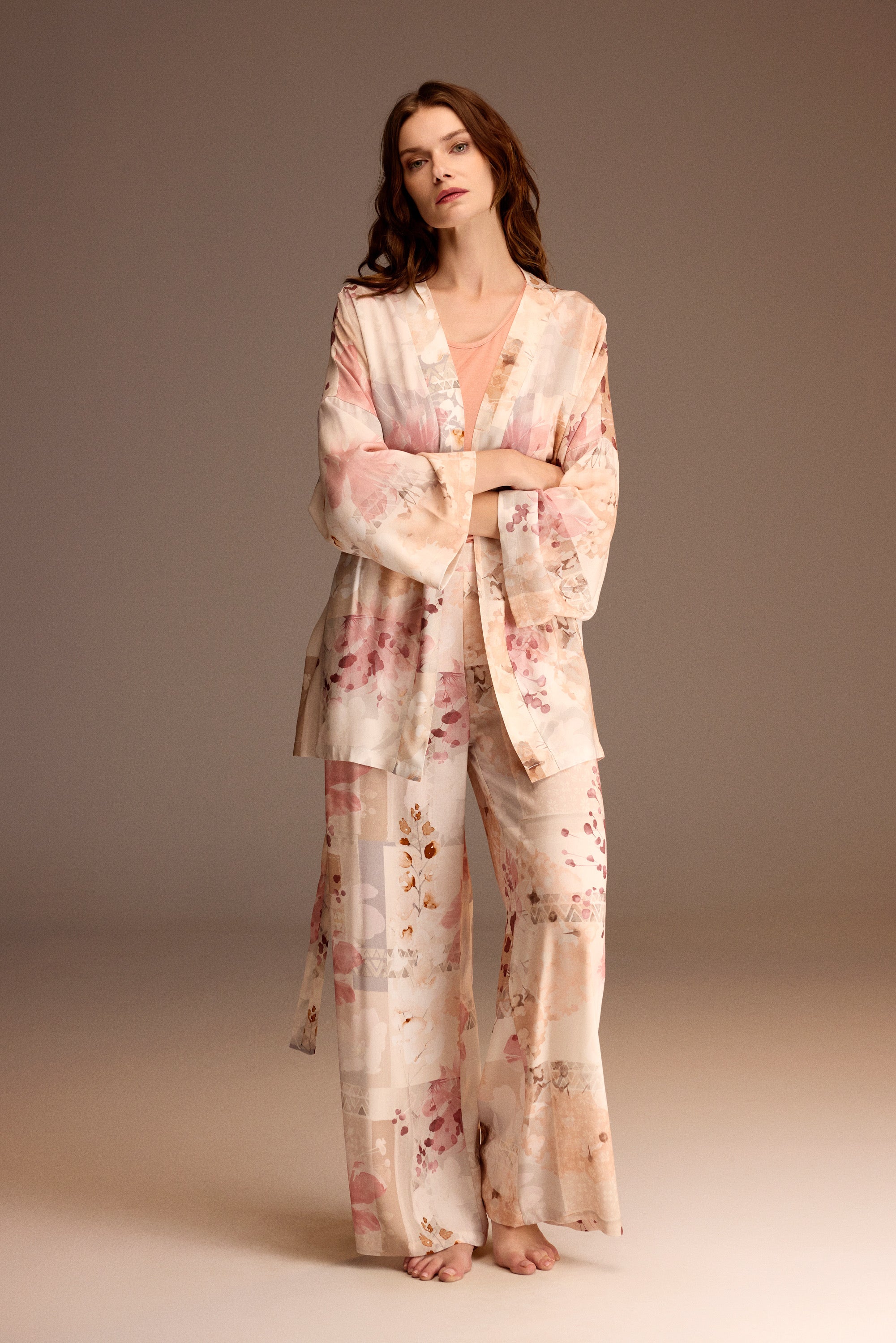 Rose Élixir - Ensemble 3 Pcs - Charme délicat et harmonie florale