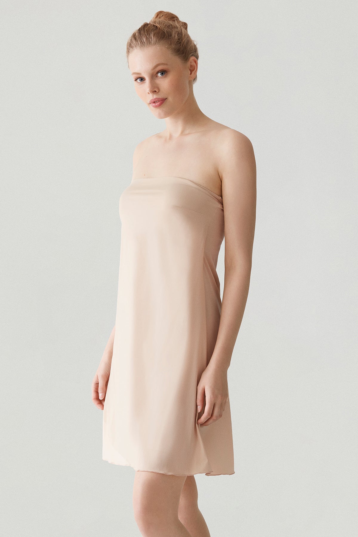 Voile Nude enveloppant - Chemisette bandeau - Allure douce et épurée