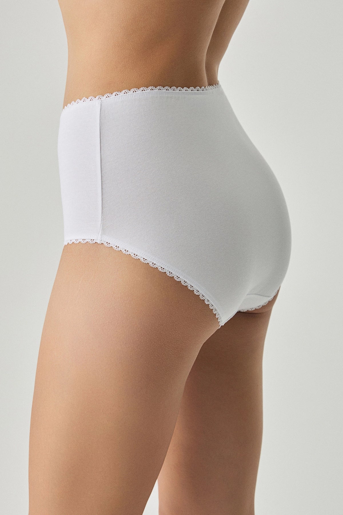 Étreinte Pure - Set de 3 culottes Hautes -Douceur enveloppante et confort seconde peau