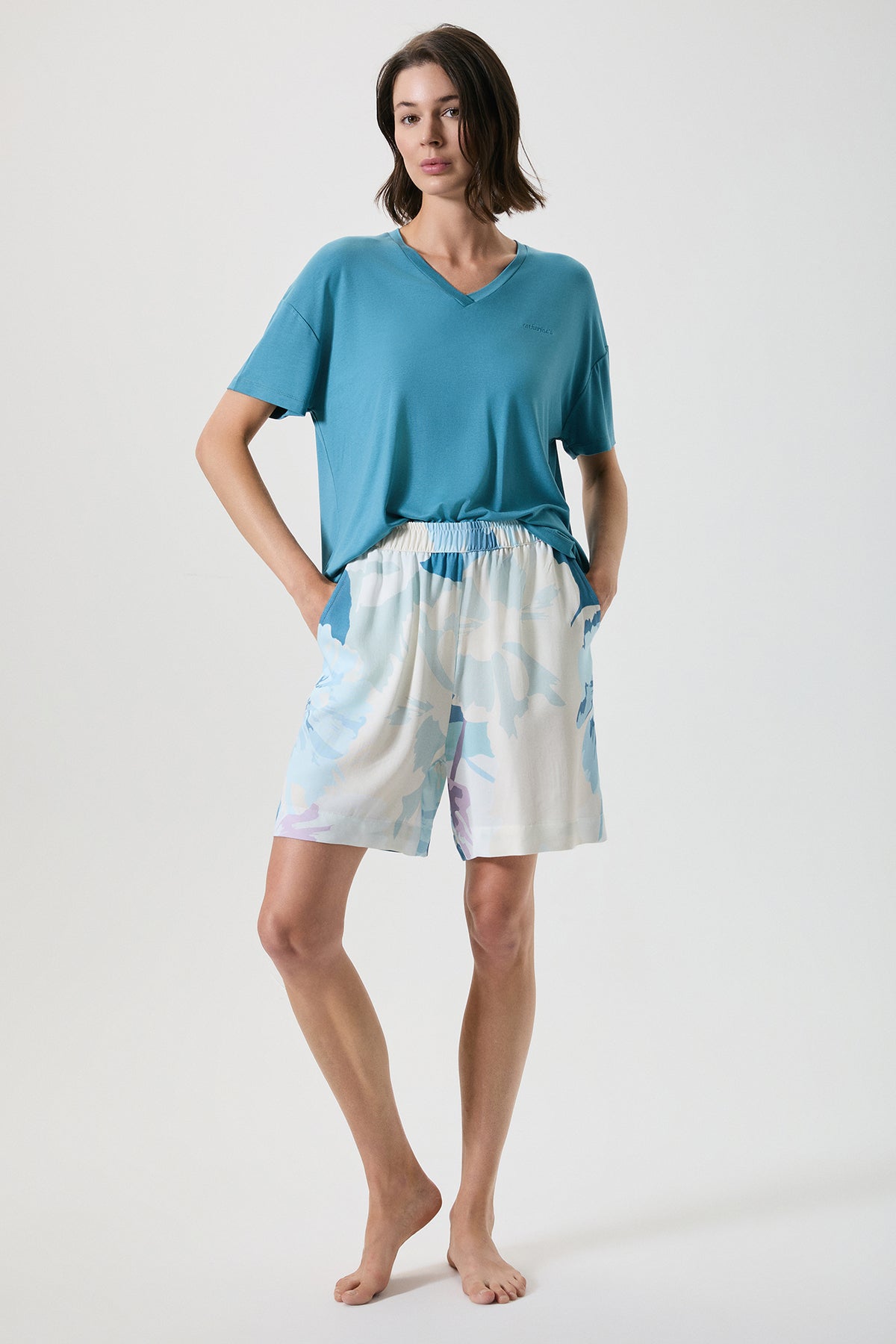 Brise Azur - Ensemble 2 Pcs - fraîcheur fluide et liberté estivale