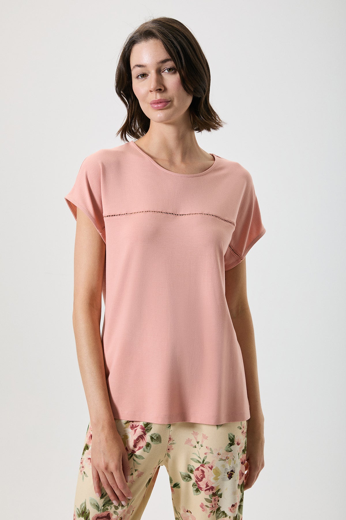 Éveil Rosé - Ensemble 2 Pcs - Douceur matinale et fraîcheur florale