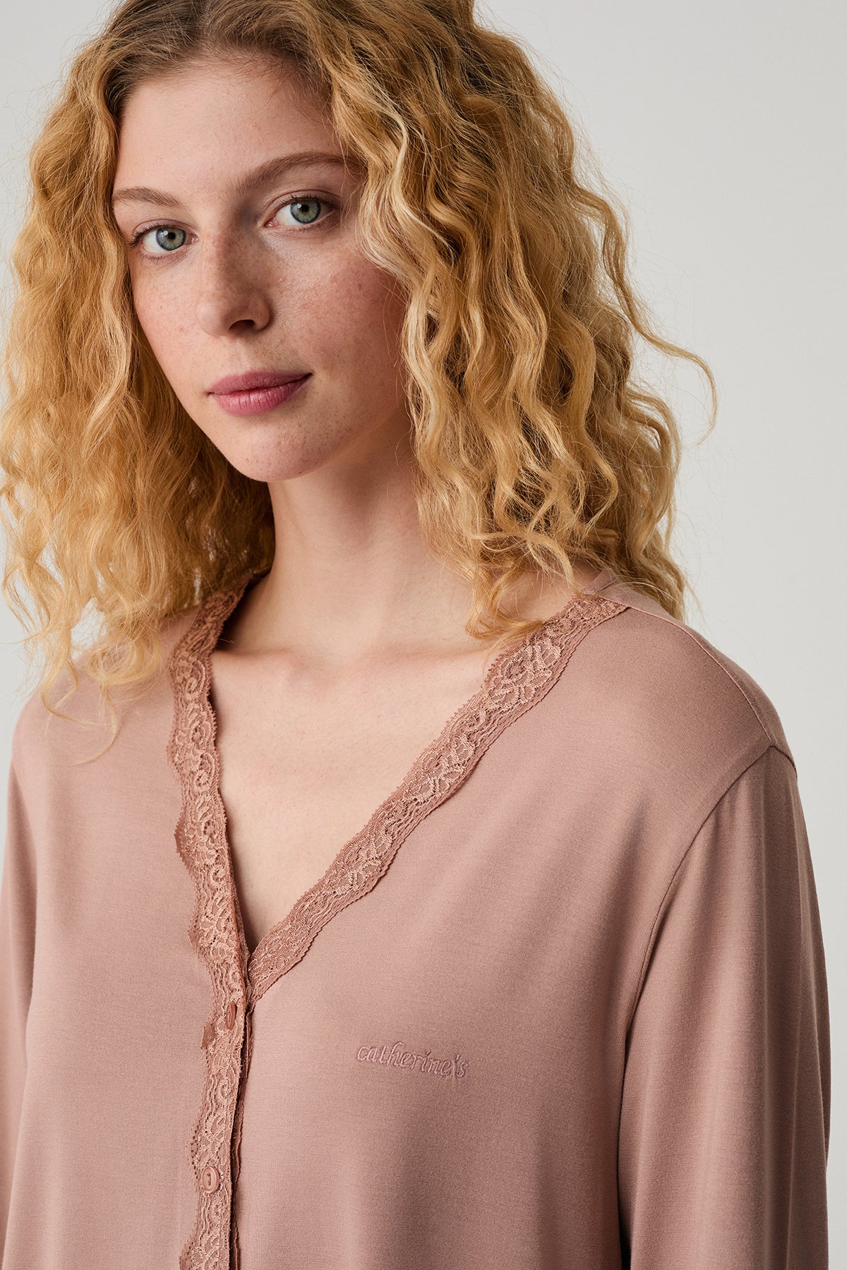 Le Boudoir de Rose - Pyjama 2 Pcs - Délicatesse poudrée et féminité précieuse
