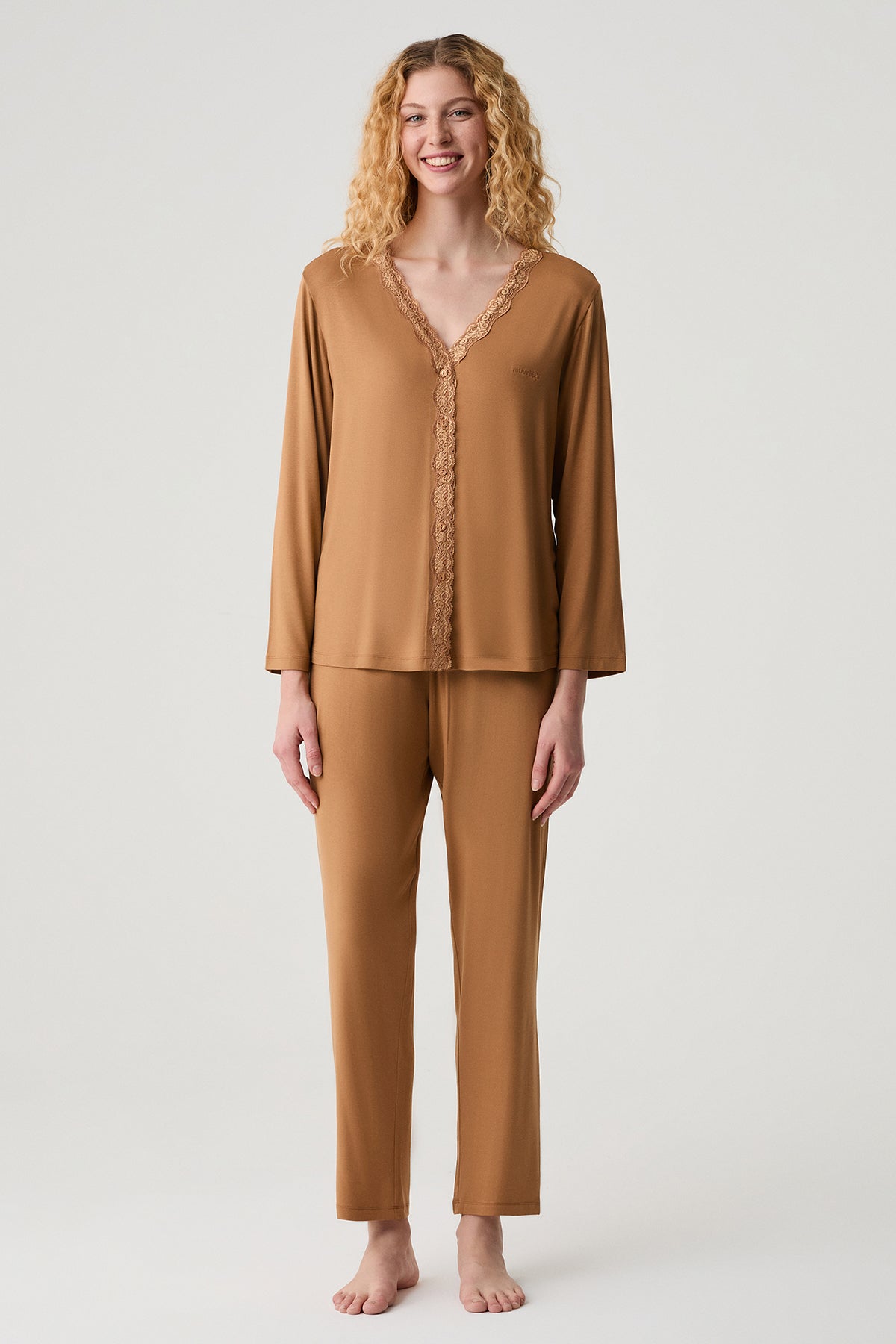 Le Salon d’Ambre - Pyjama 2 Pcs - Chaleur lumineuse et élégance enveloppante