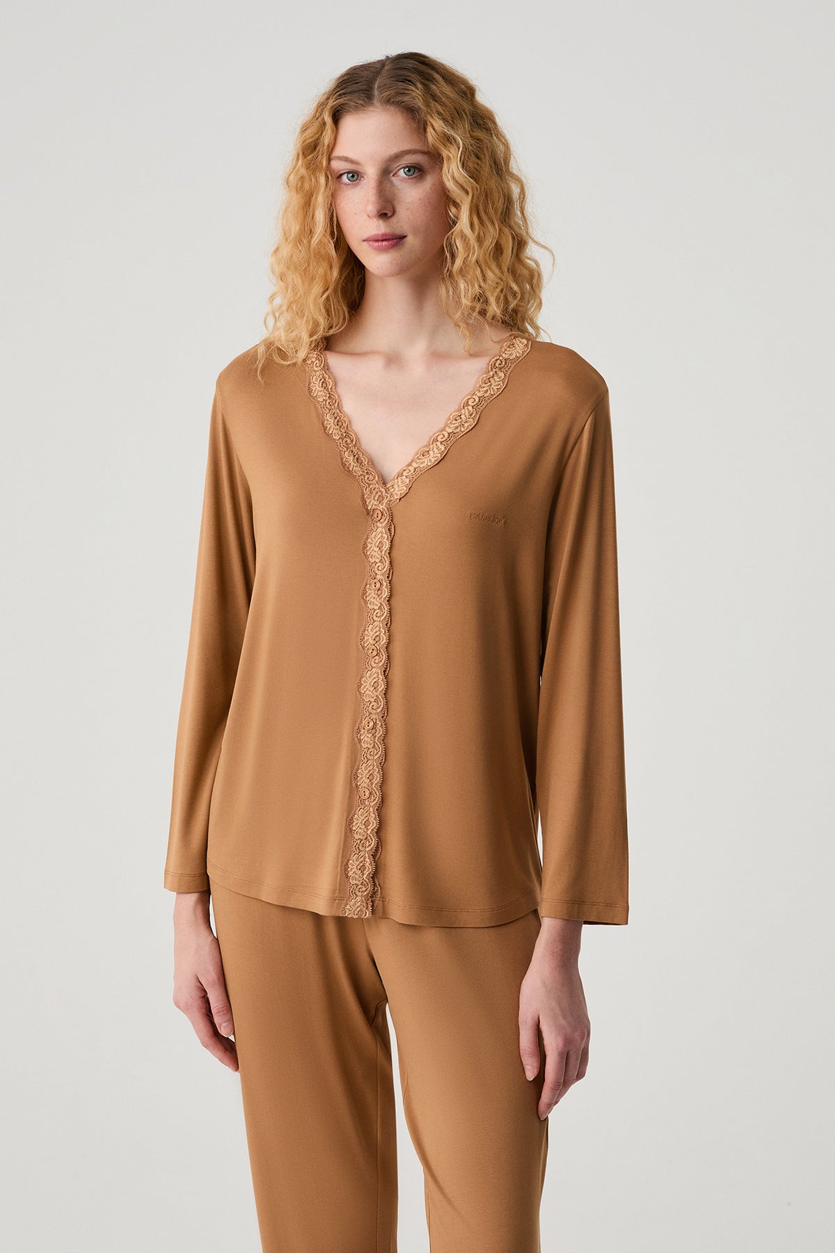 Le Salon d’Ambre - Pyjama 2 Pcs - Chaleur lumineuse et élégance enveloppante