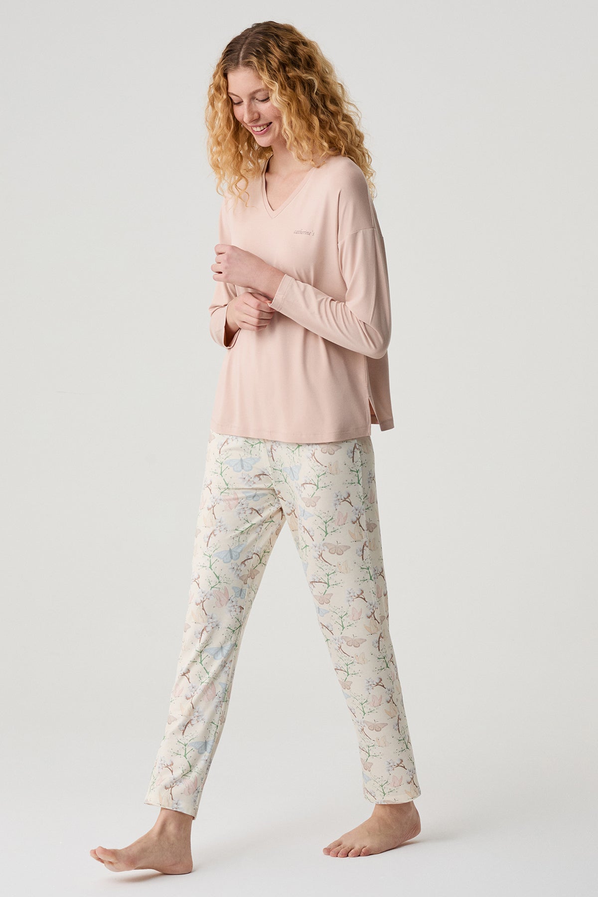 La Loggia de Nacre - Pyjama 2 Pcs - Lumière poudrée et poésie délicate