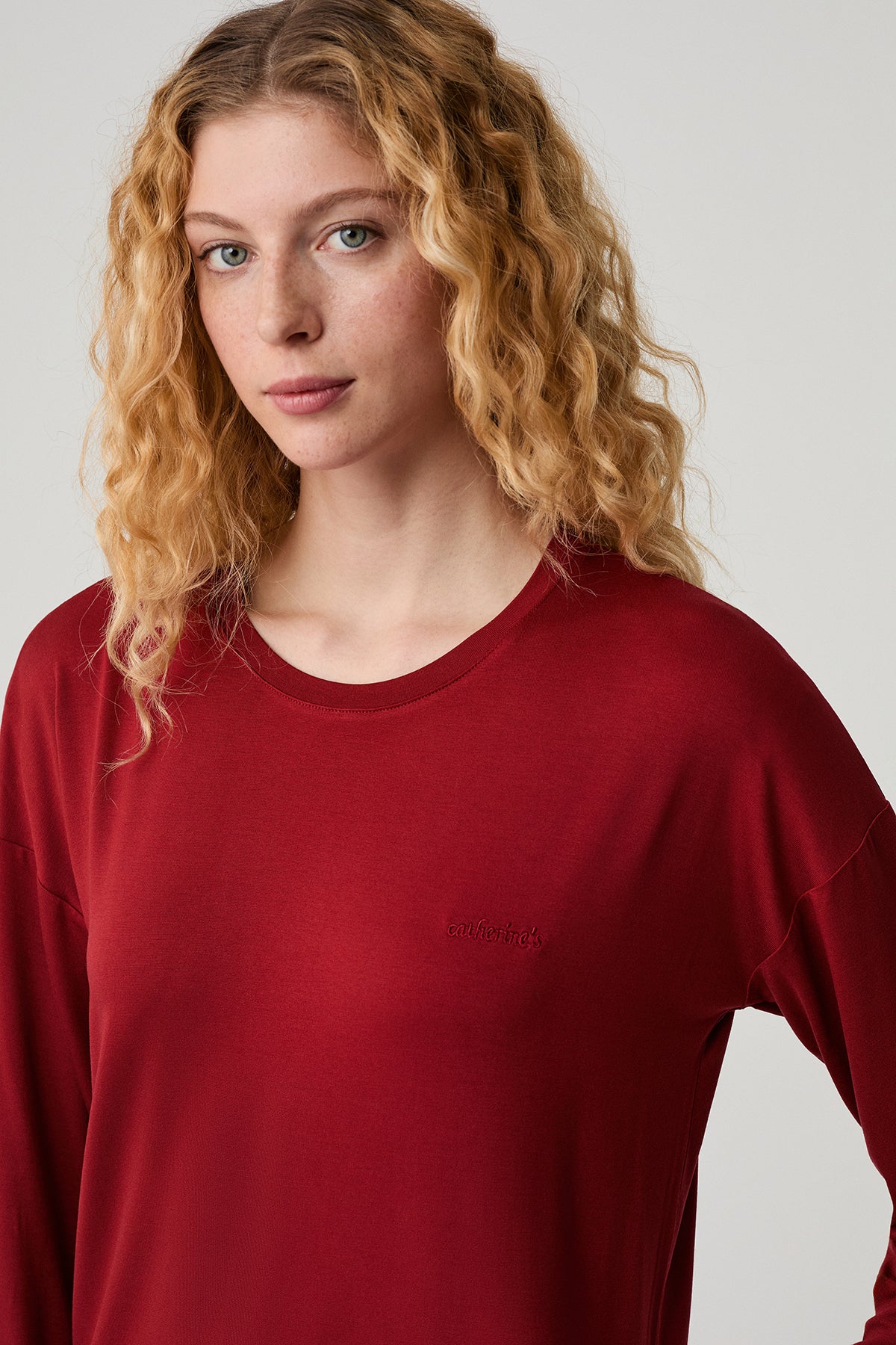 Le Cabinet de Rubis - Ensemble 2 Pcs - Rouge précieux et minimalisme sophistiqué
